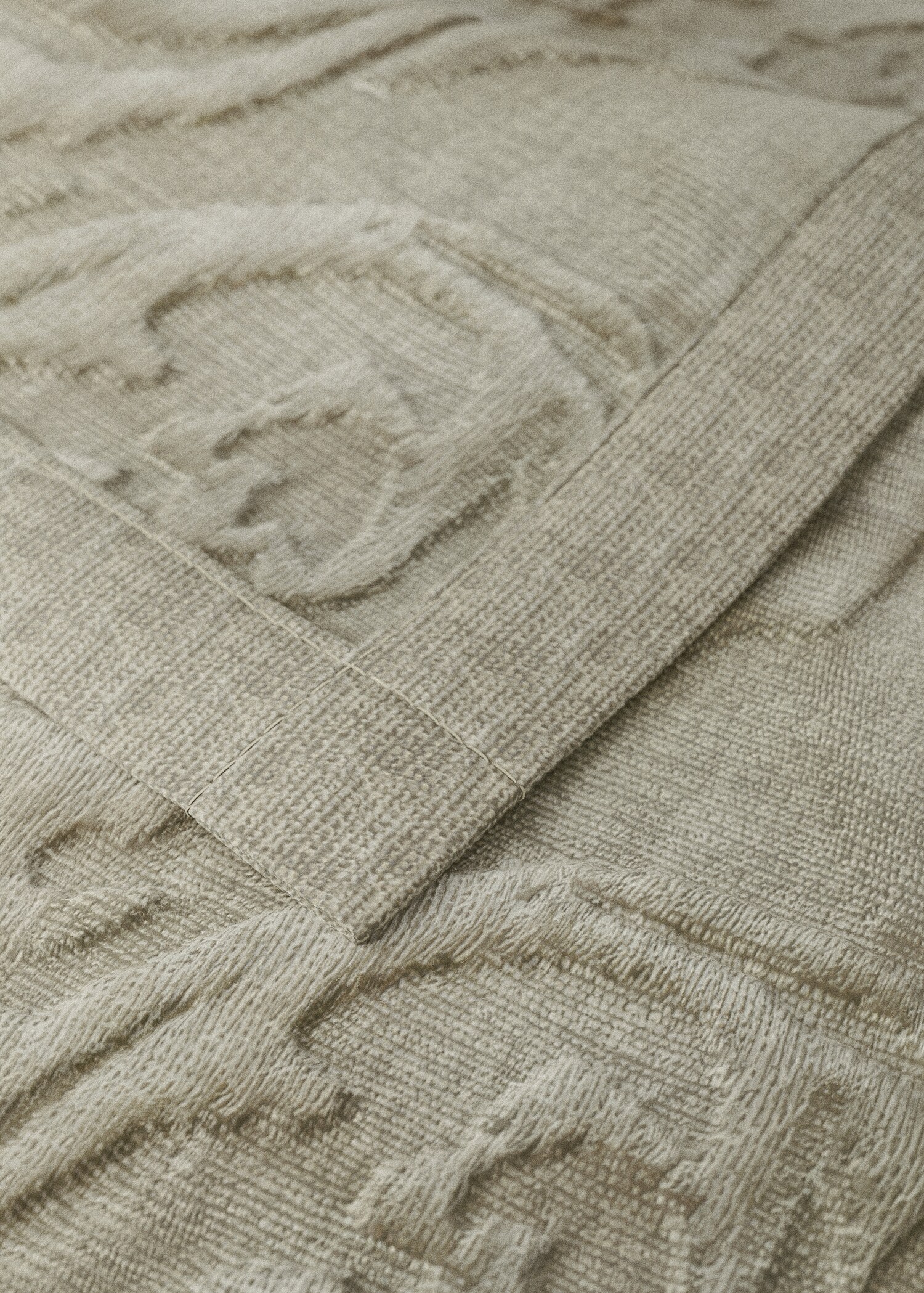 Jacquard-Baumwolltischdecke mit Blumenprint für 6 bis 8 Personen - Detail des Artikels 1