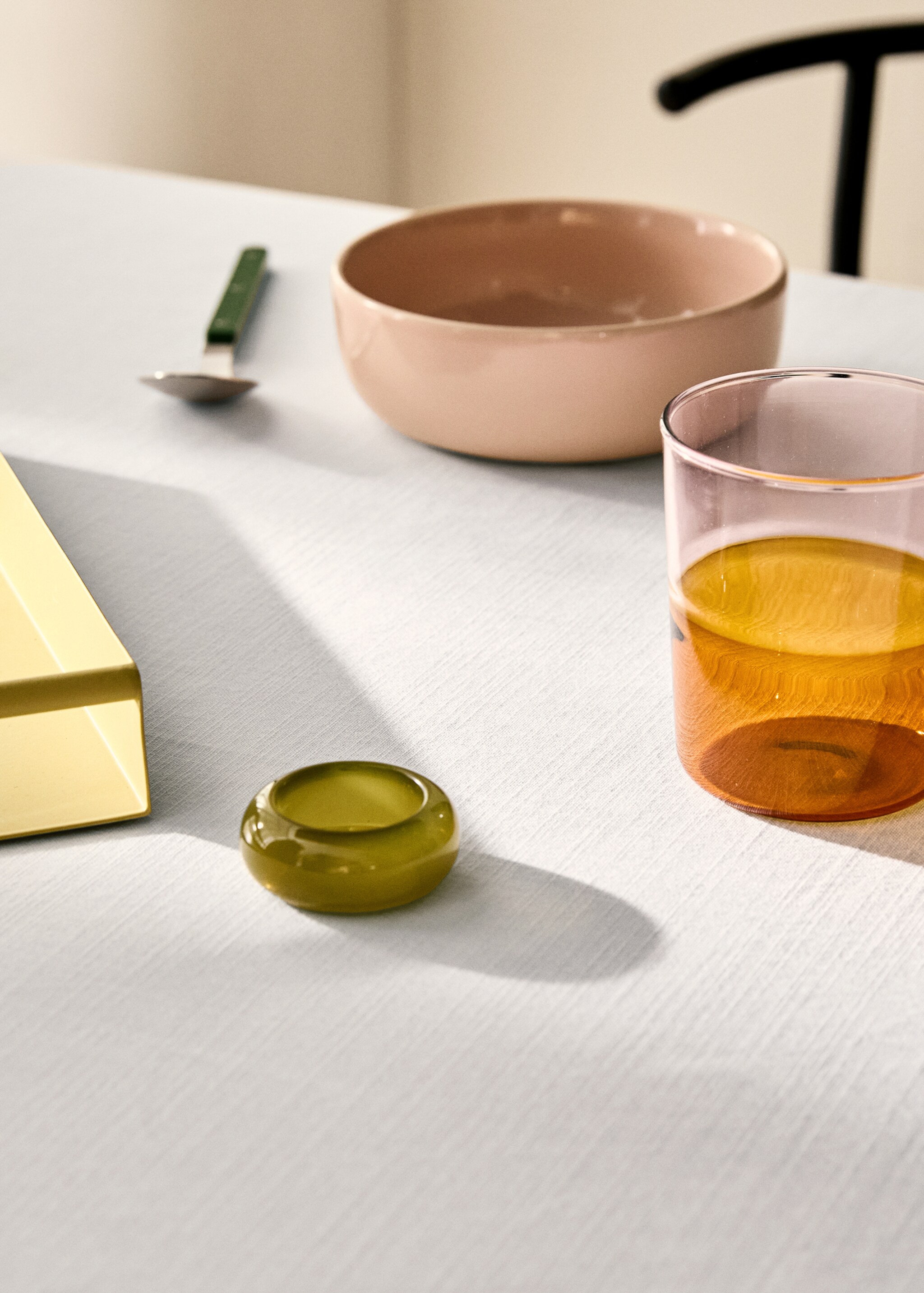 Cotton hemstitched tablecloth for 6 to 8 diners - Details of the article 7