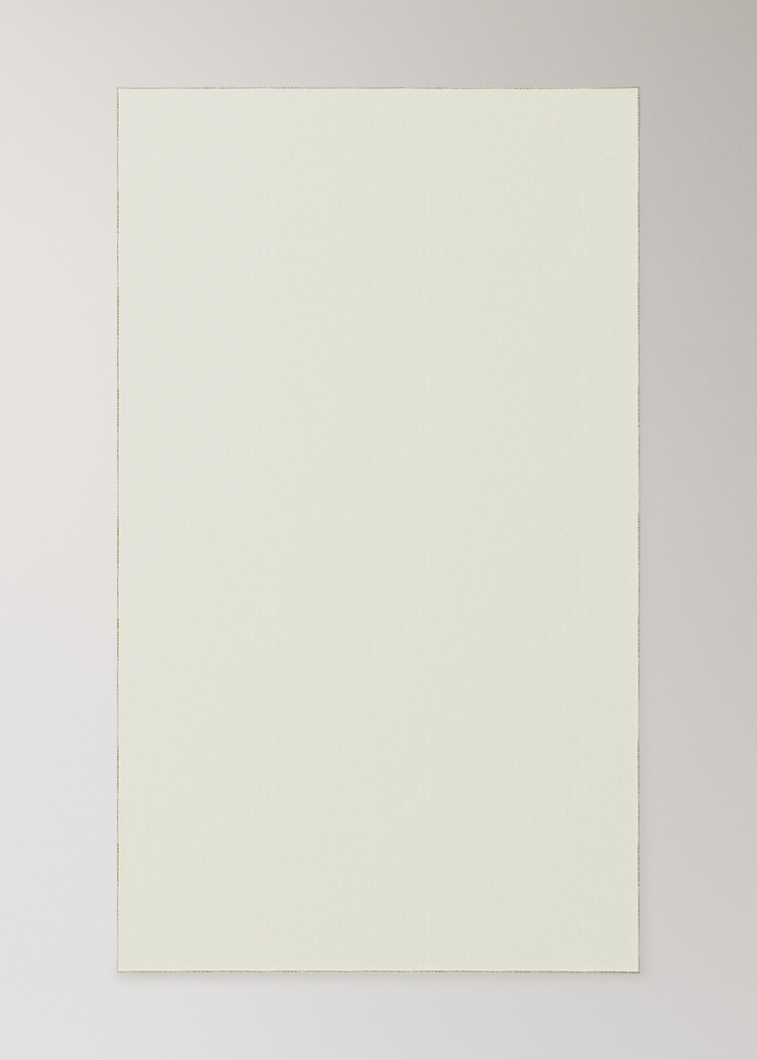 Tischdecke aus 100% Leinen mit Resin-Beschichtung, Overlock-Kontrast, geeignet für 4 bis 6 Gäste - Detail des Artikels 3