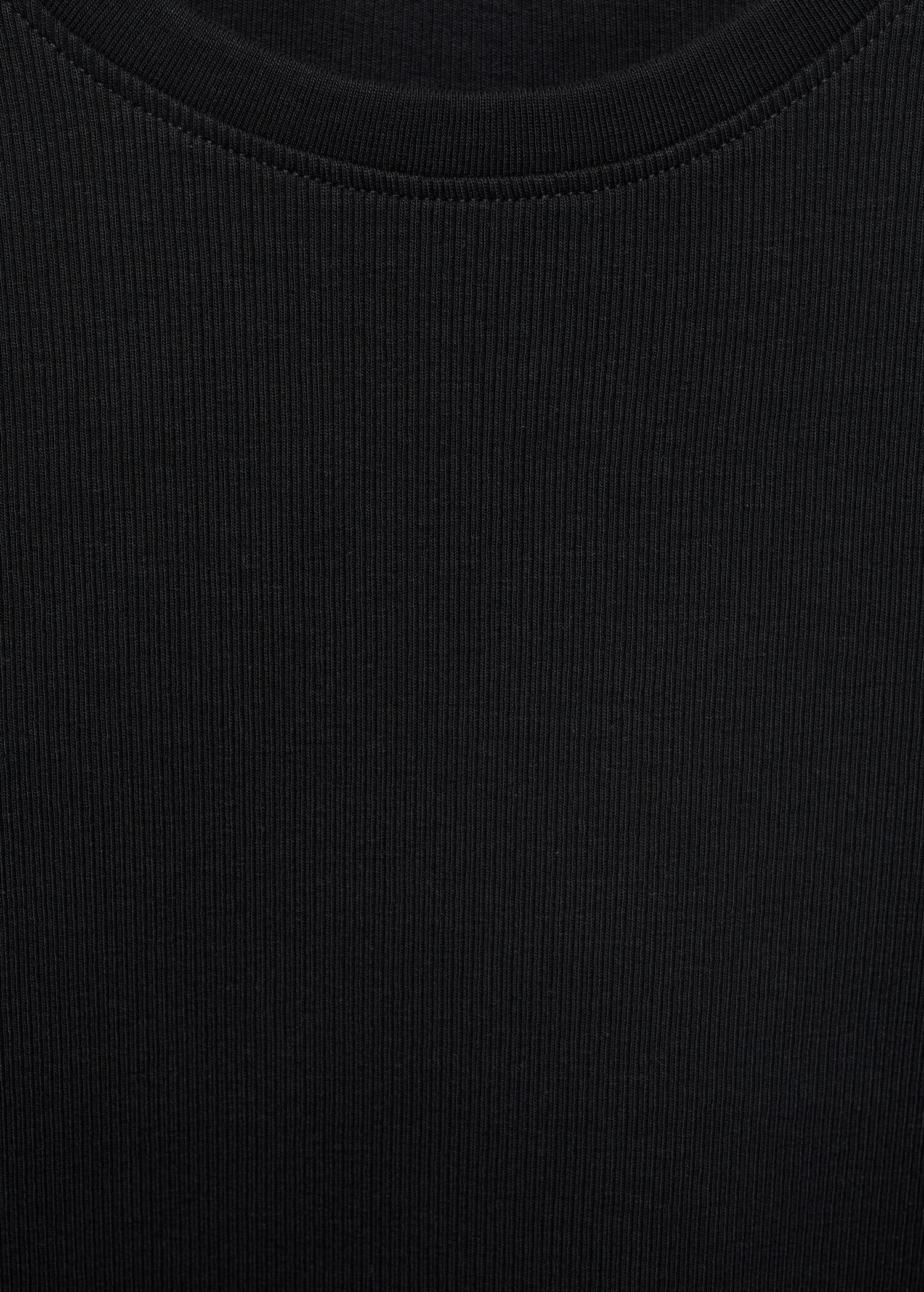 T-shirt de manga comprida canelada - Pormenor do artigo 8