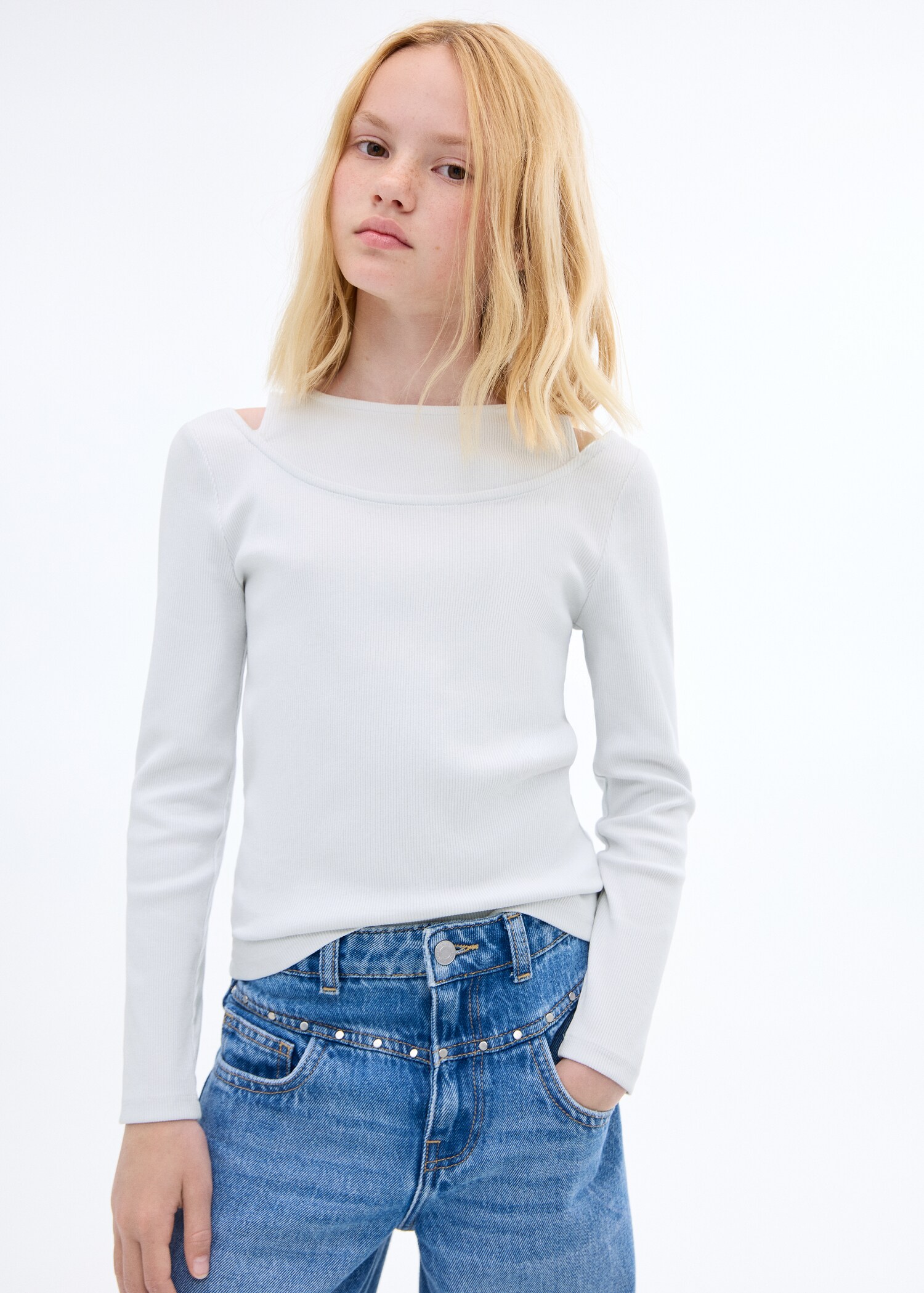 Cut-out t-shirt - Medium plane