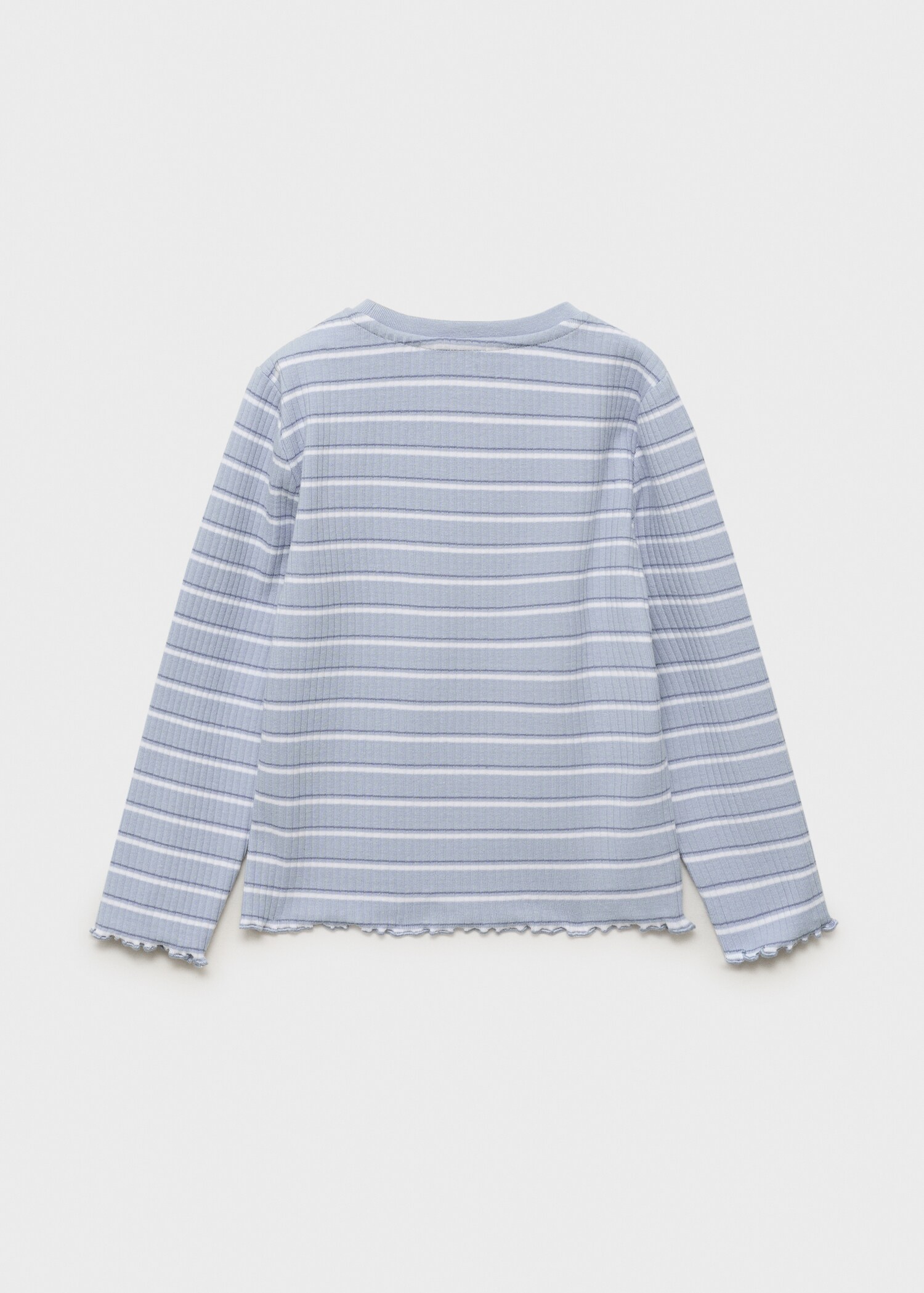 Camiseta rayas algodón - Reverso del artículo