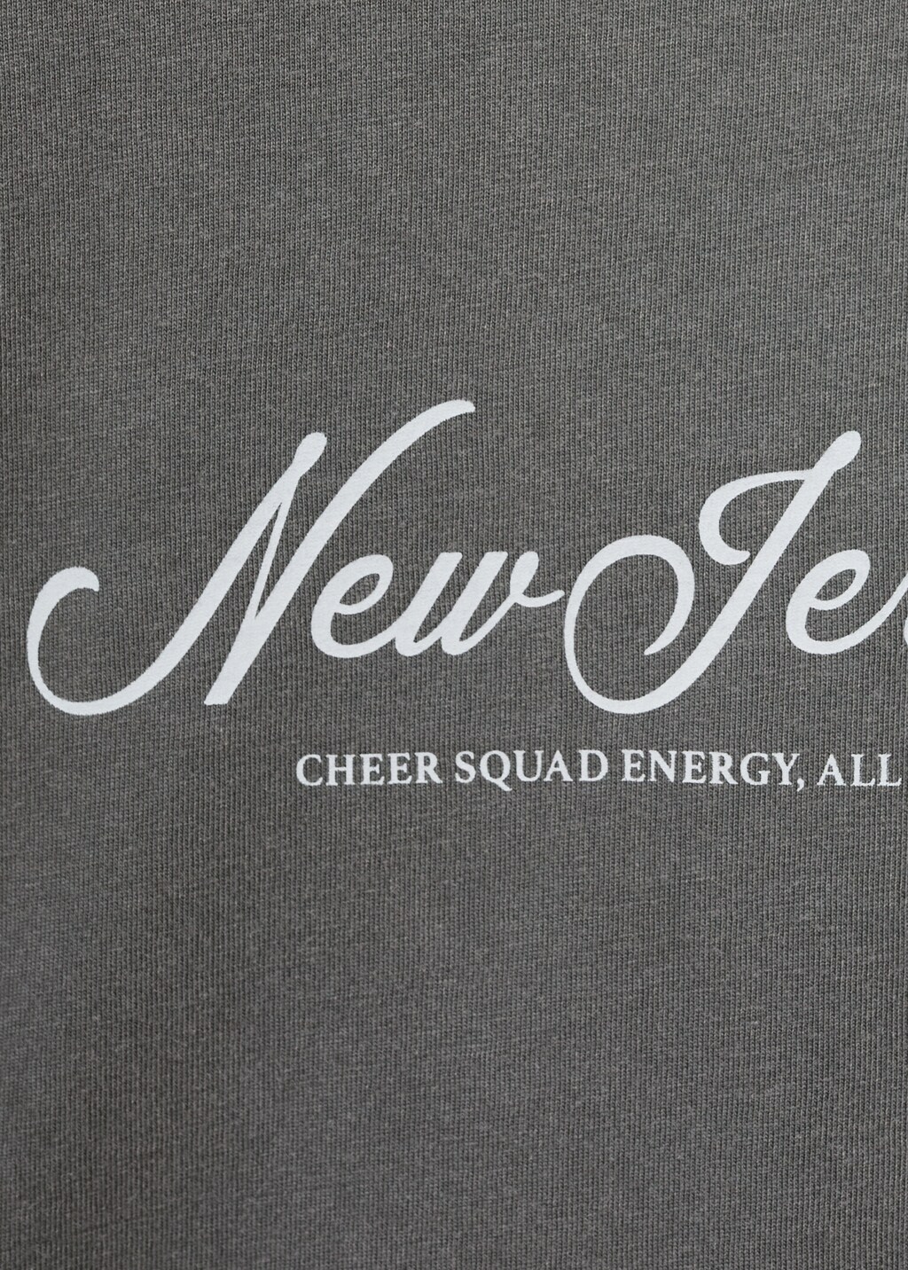 Printed cropped t-shirt