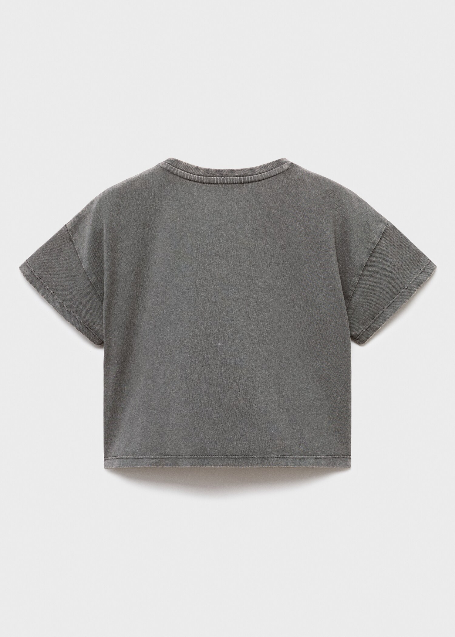 Short-sleeved printed t-shirt - Reverse of the article
