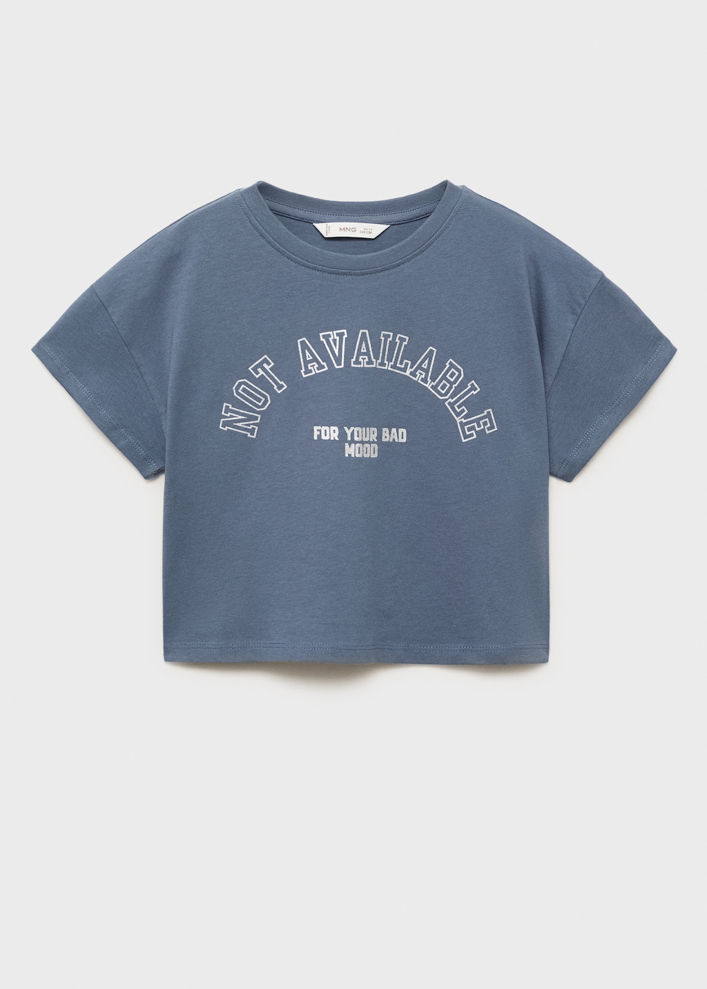 Printed cotton-blend T-shirt