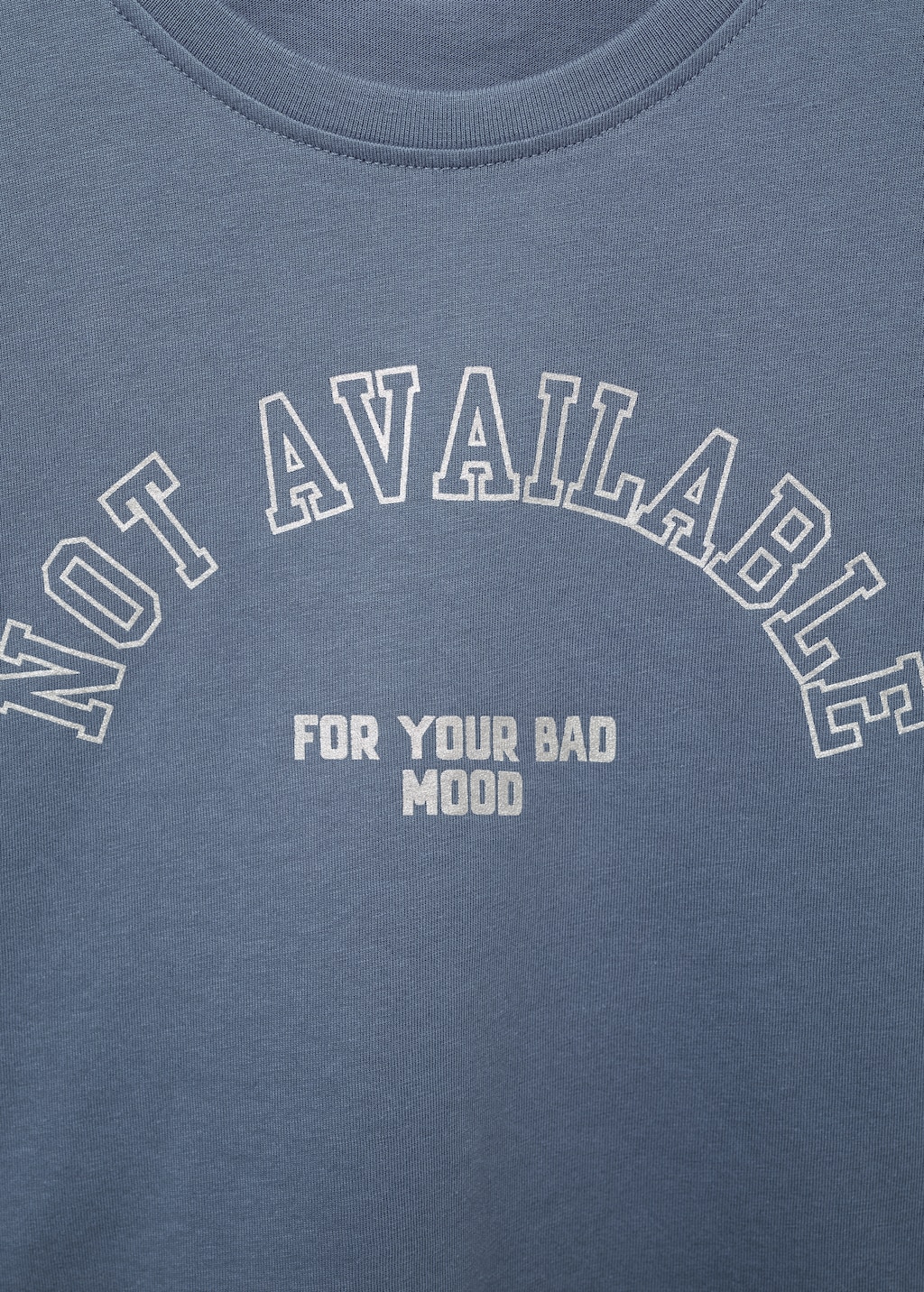 Printed cotton-blend T-shirt