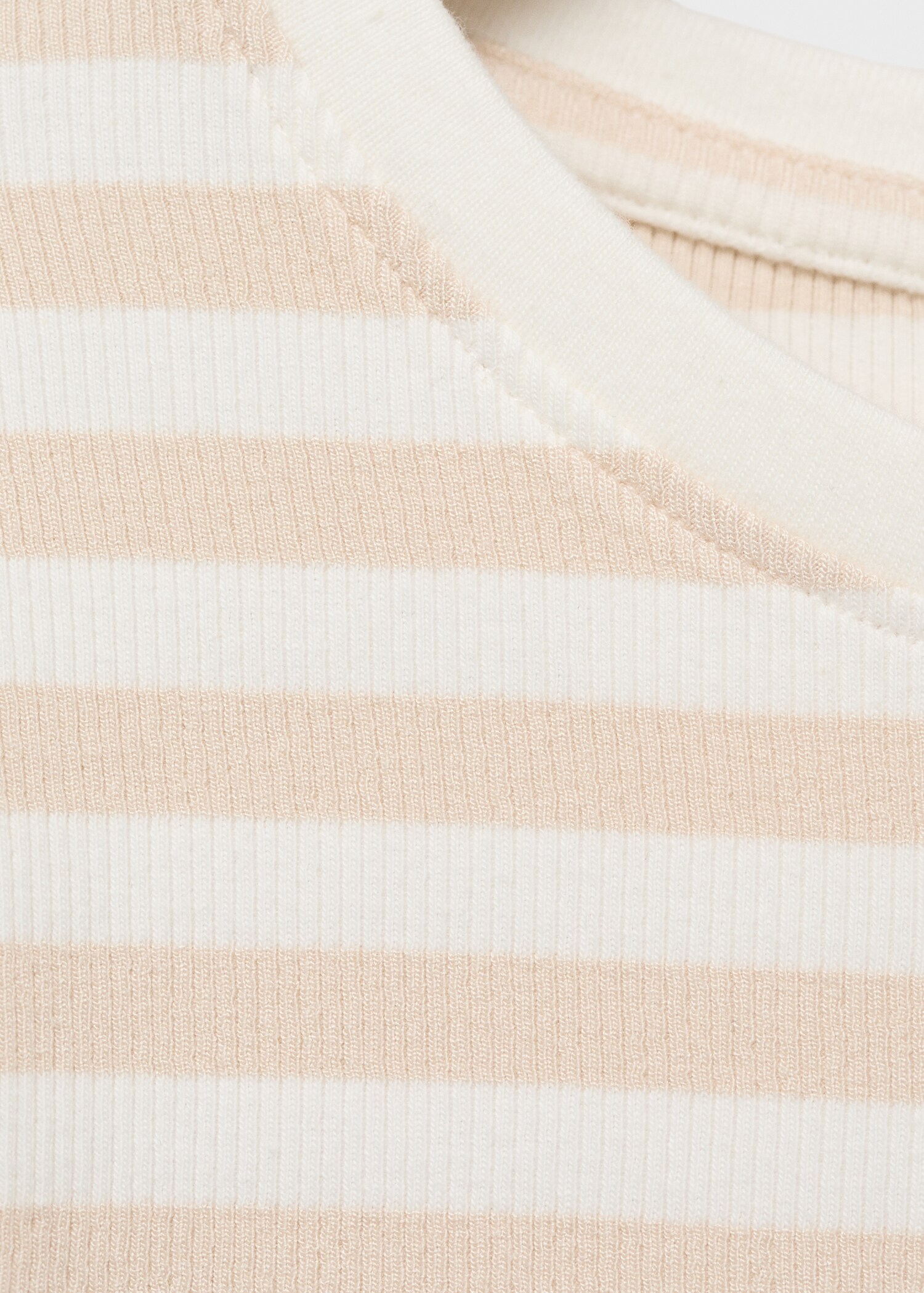 T-shirt coton à rayures - Détail de l'article 8