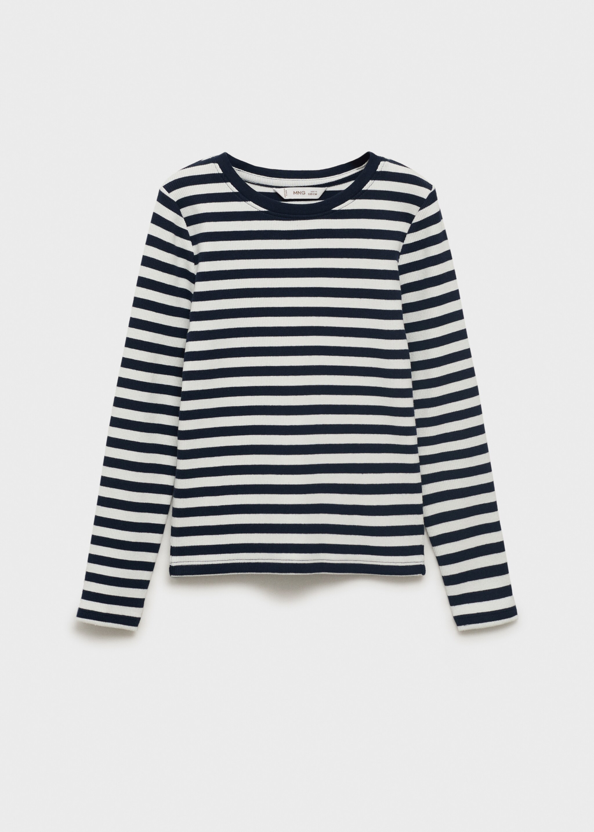 T-shirt coton à rayures - Article sans modèle
