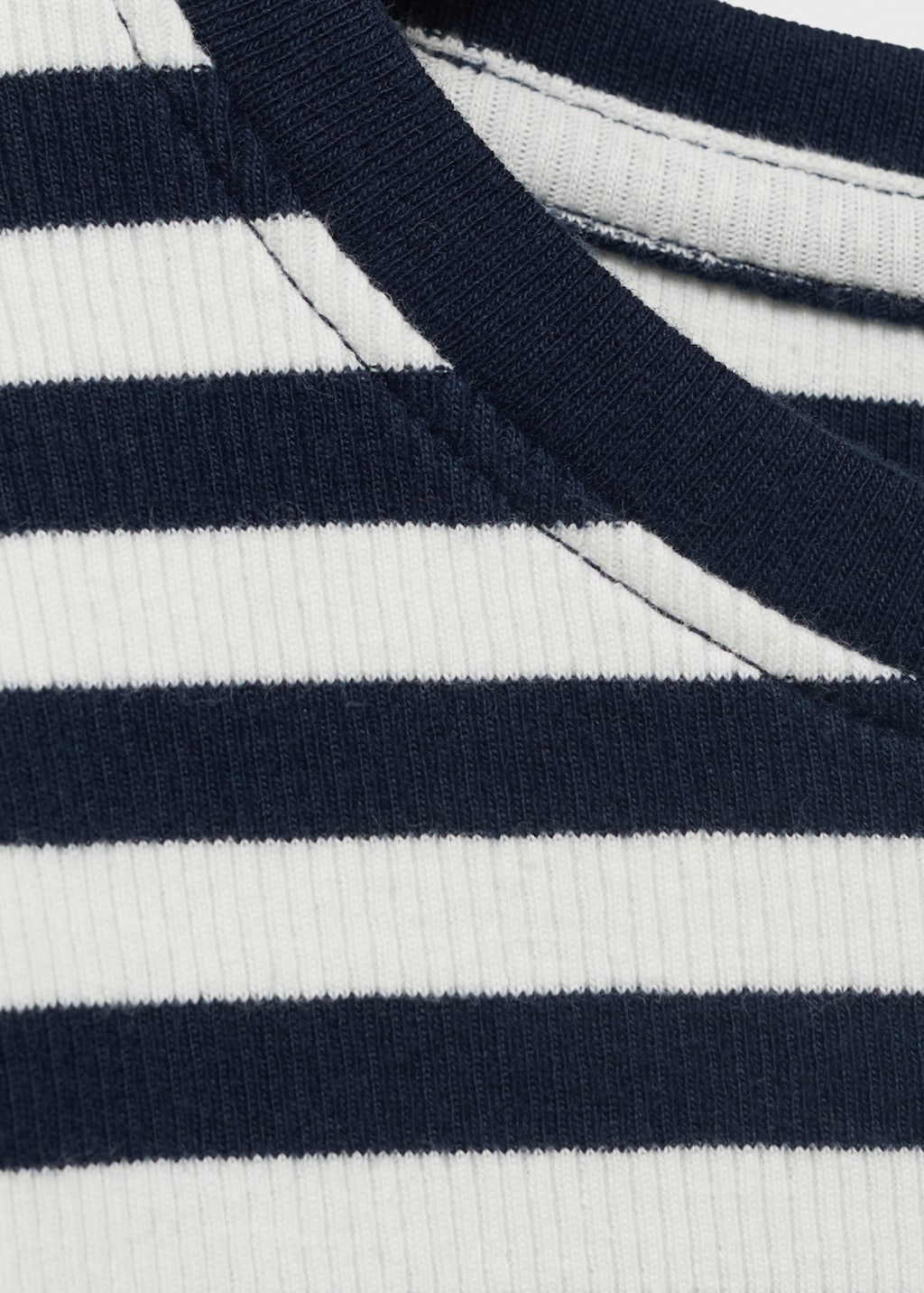 [ KEDS] ★STRIPED T-SHIRT White Striped Oversized T-shirt