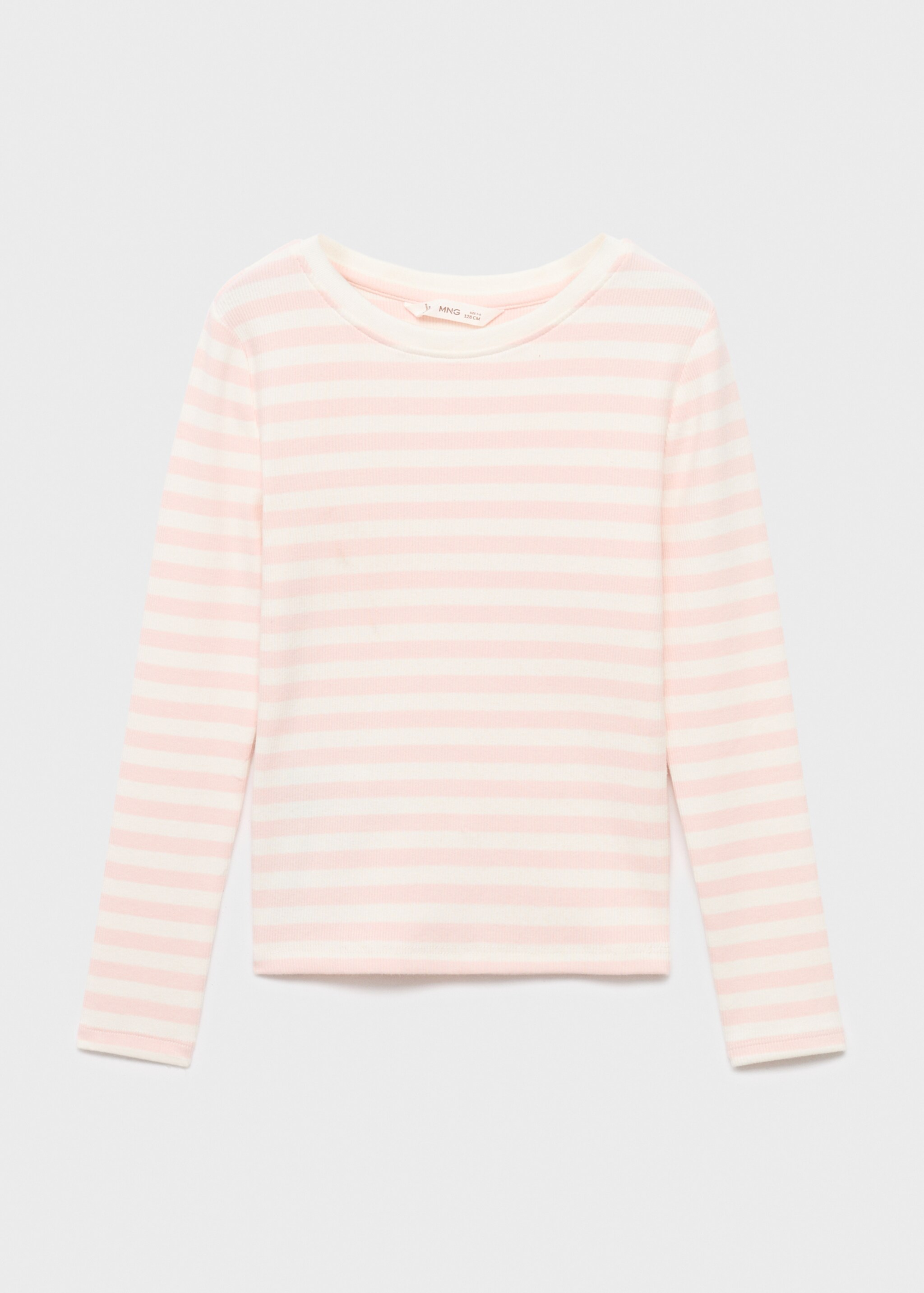Striped cotton T-shirt - Article without model