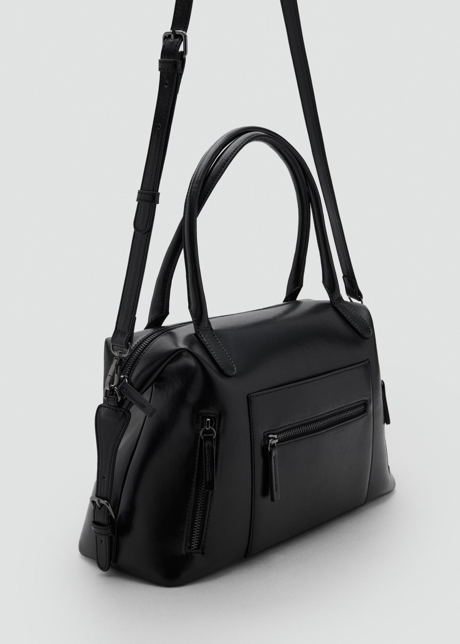 Double strap bag - Medium plane