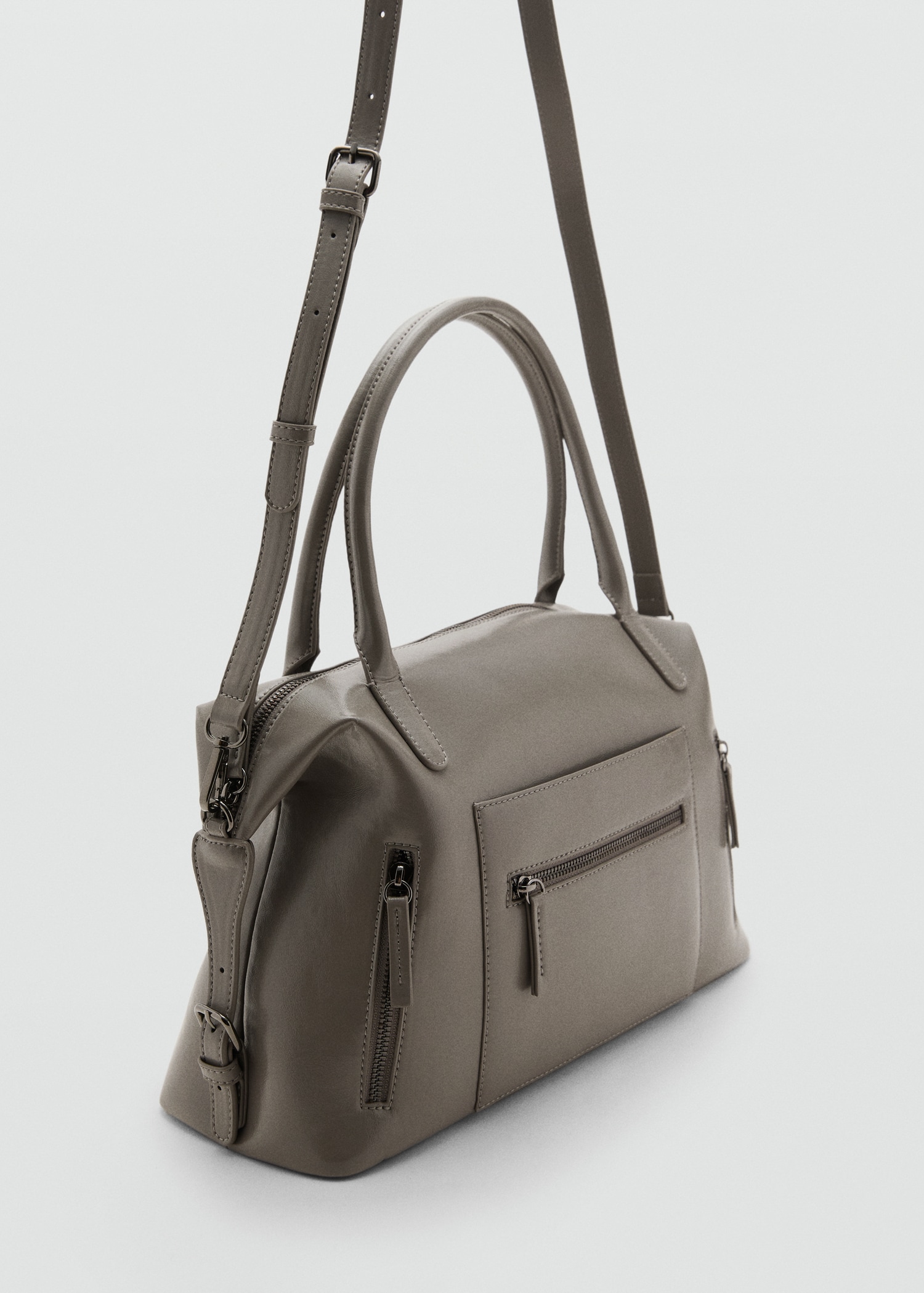 Double strap bag - Medium plane