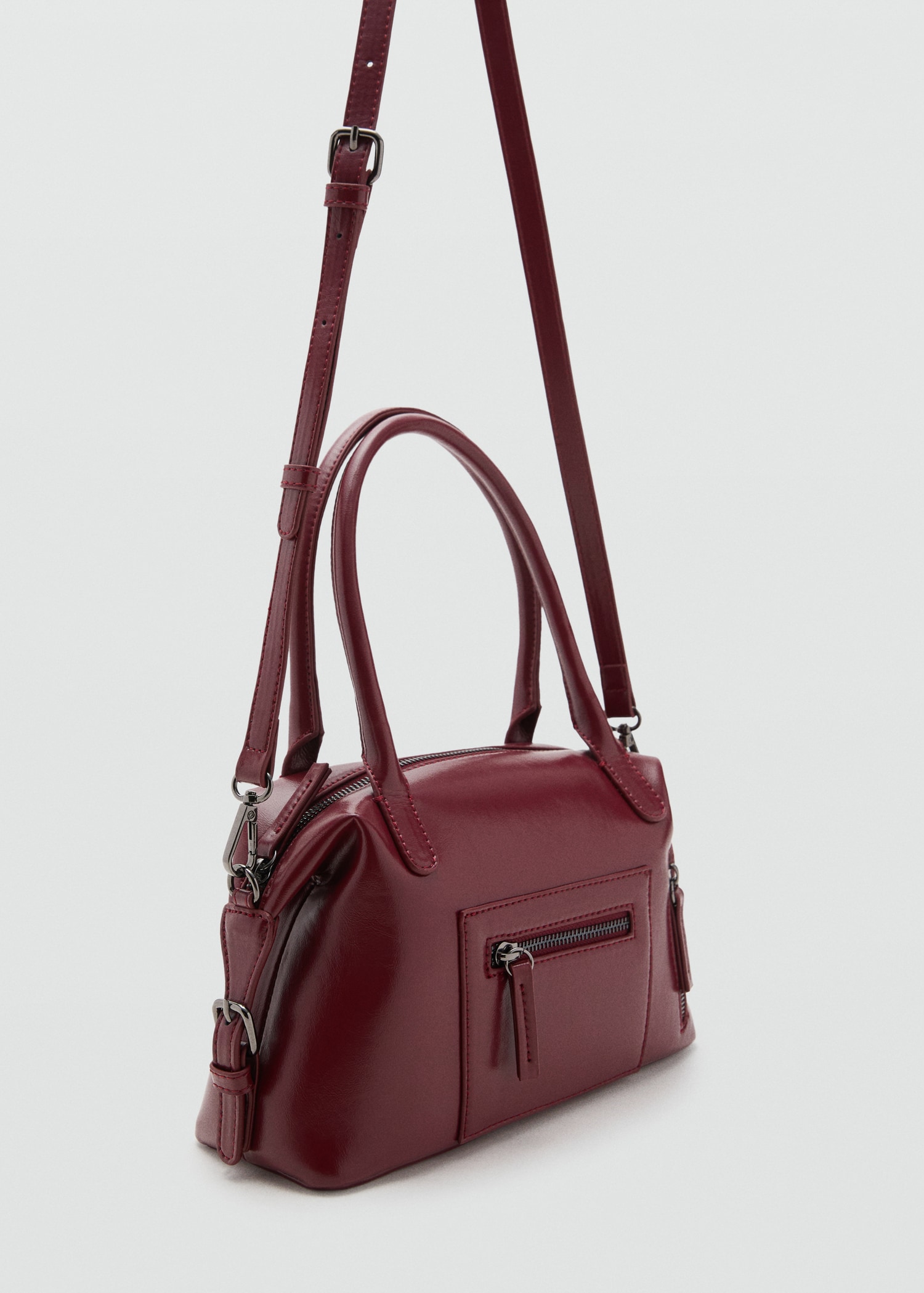 Double strap bag - Medium plane