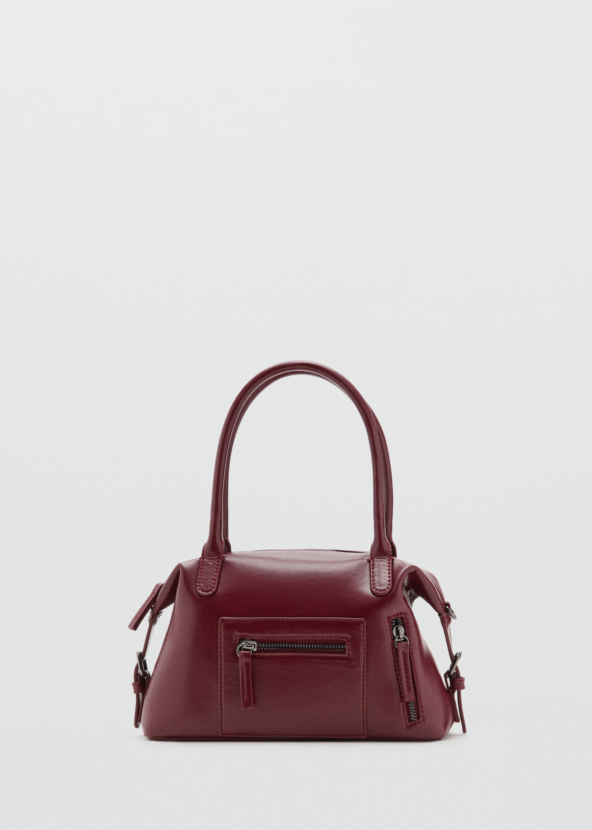 Double strap bag - Article without model, Burgundy. Ref: 17004442-00.