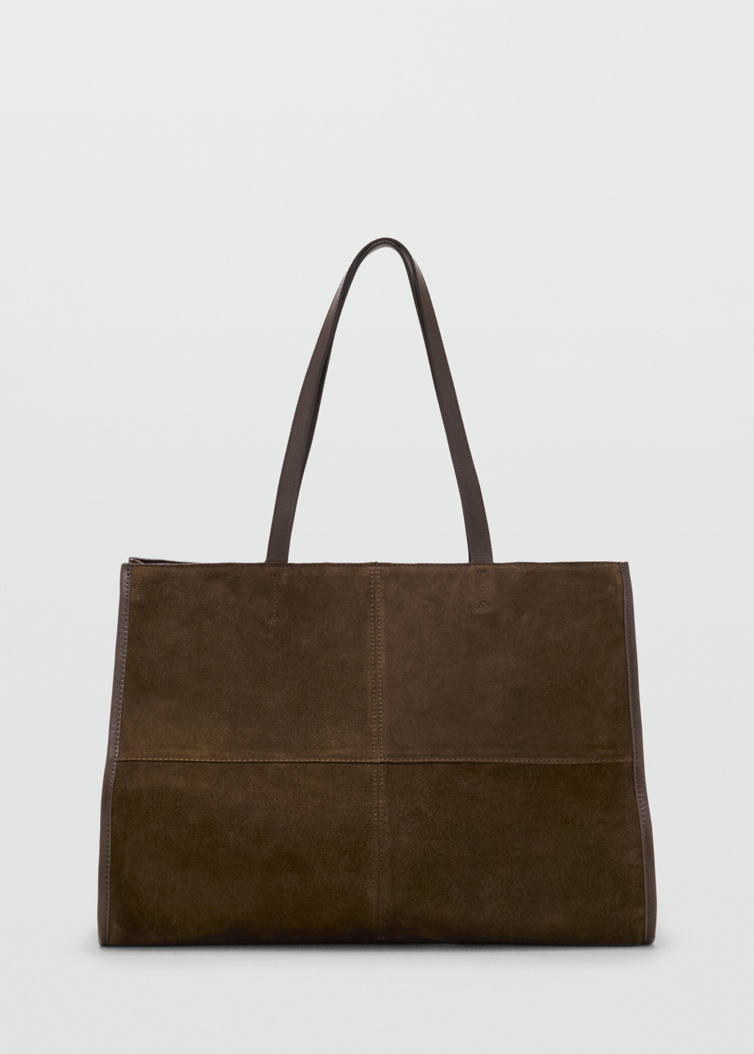 Shopper-Tasche aus Wildleder - Artikel ohne Model