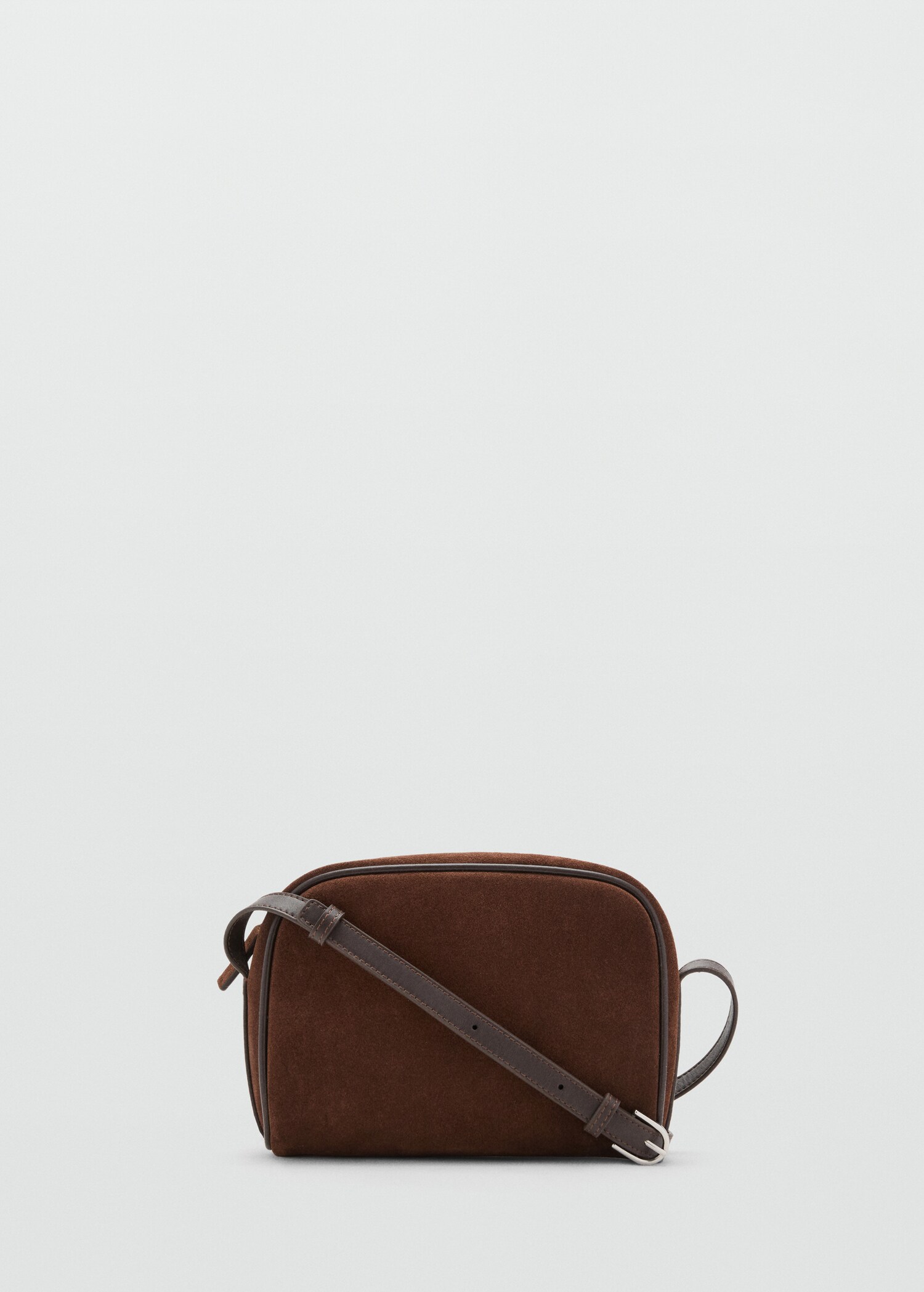 Suede leather crossbody bag - Article without model