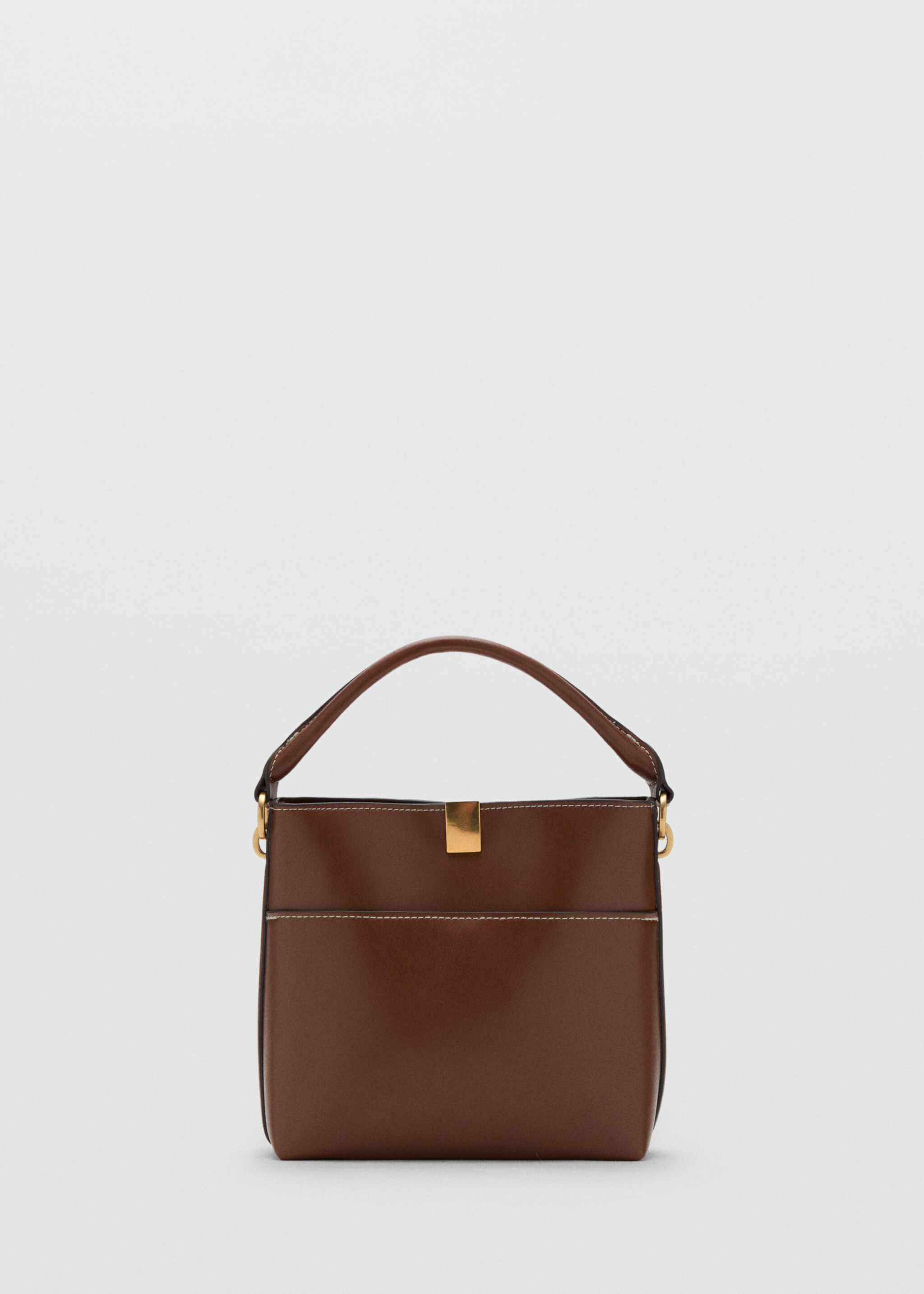 Bucket bag with metal detail - Article without model, Leather. Ref: 17004449-00.