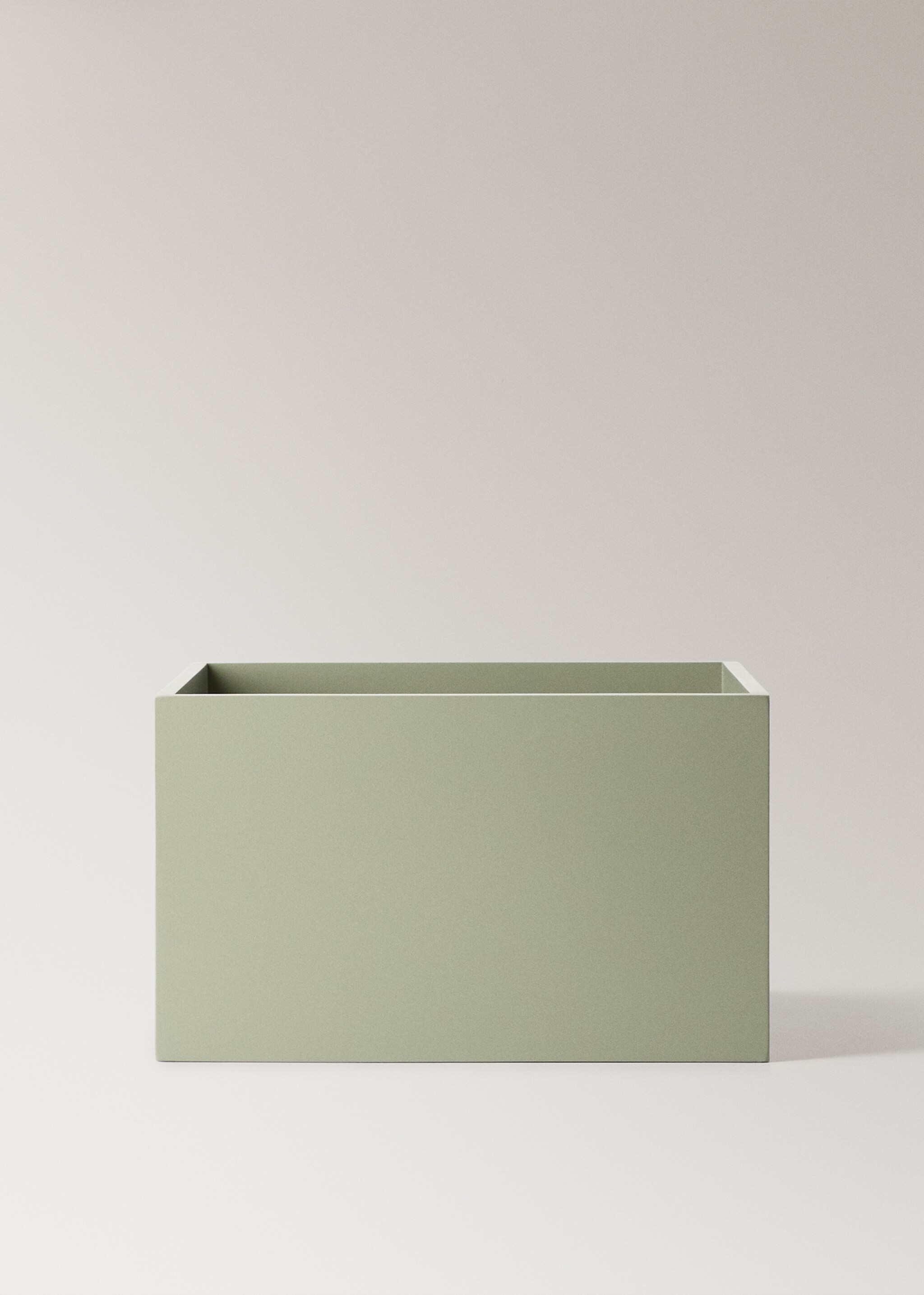 Large coloured children’s box - Article without model, Pastel Green. Ref: 17004785-00.