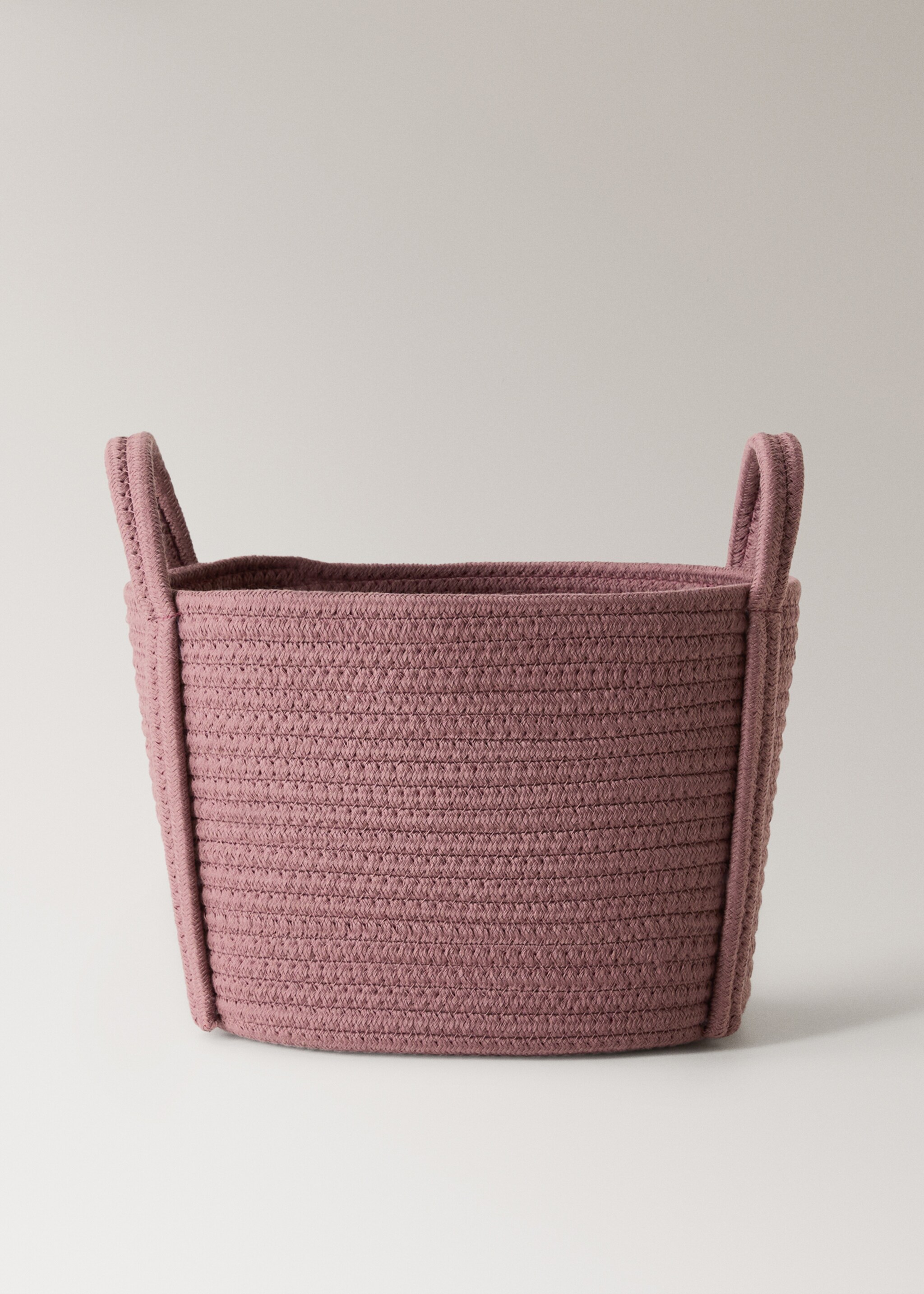 Petit panier enfant en coton avec anses - Article sans modèle, Cerise. Ref: 17004787-00.