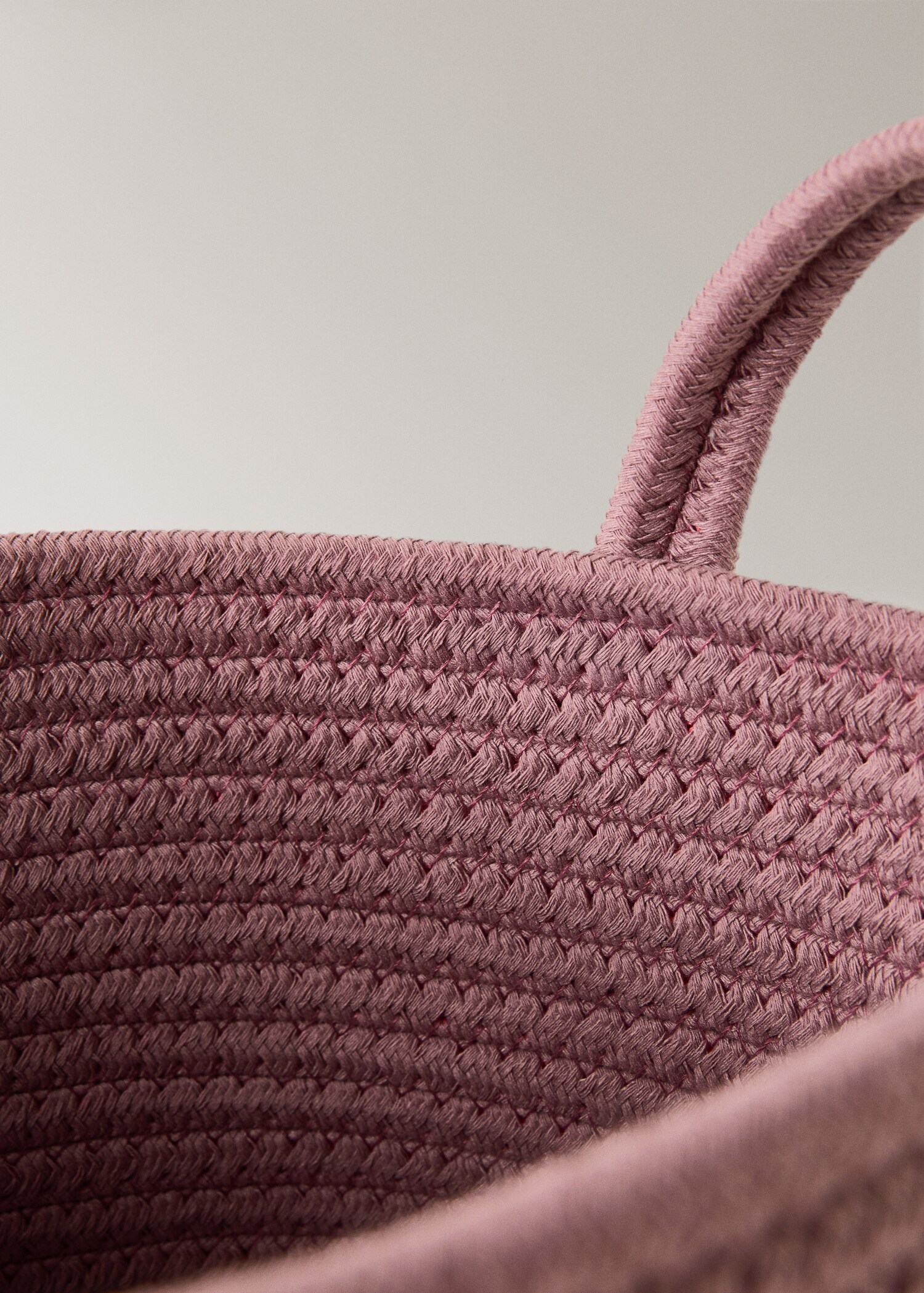 Petit panier enfant en coton avec anses - Détail de l'article 3