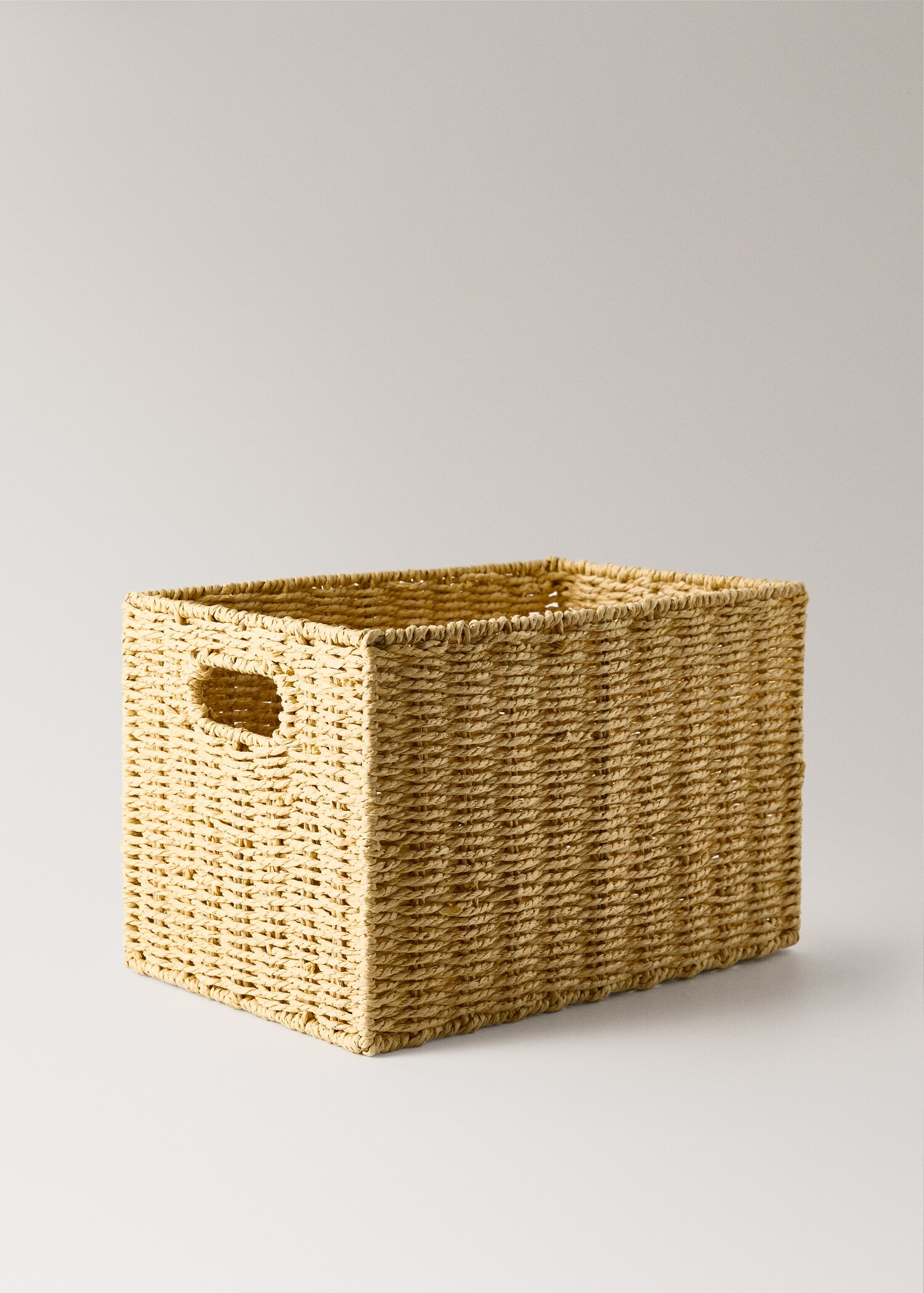 Large coloured paper basket - Details of the article 1