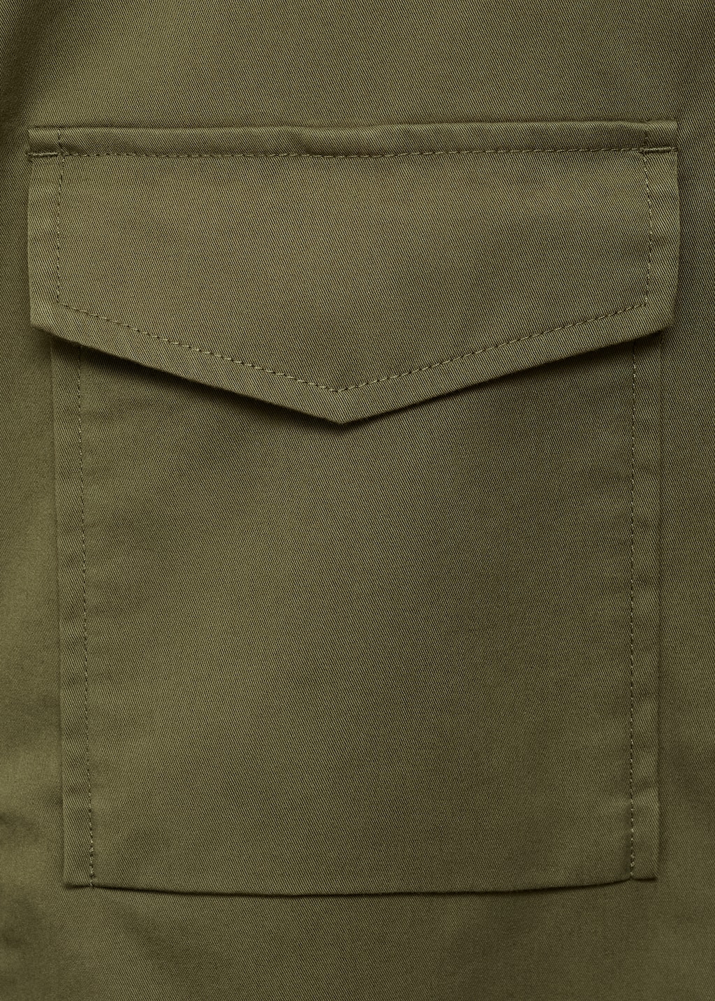 Cotton jacket with pockets