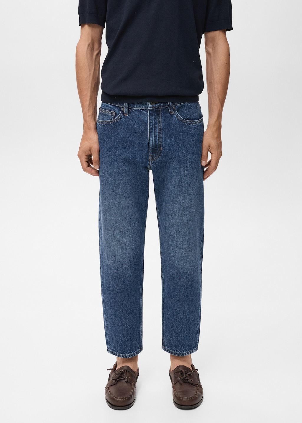 Sammy cropped carrot-fit jeans