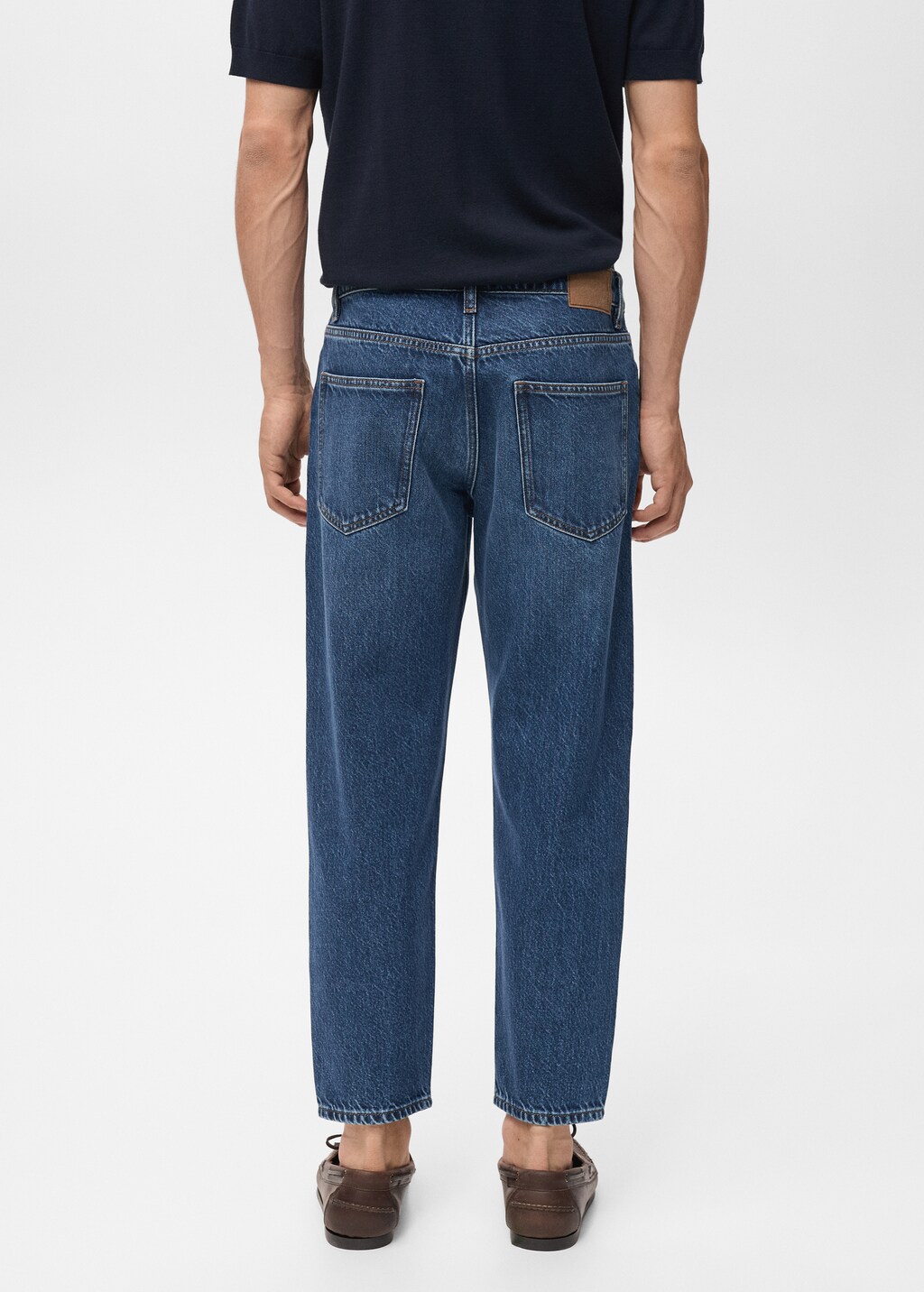 Sammy cropped carrot-fit jeans