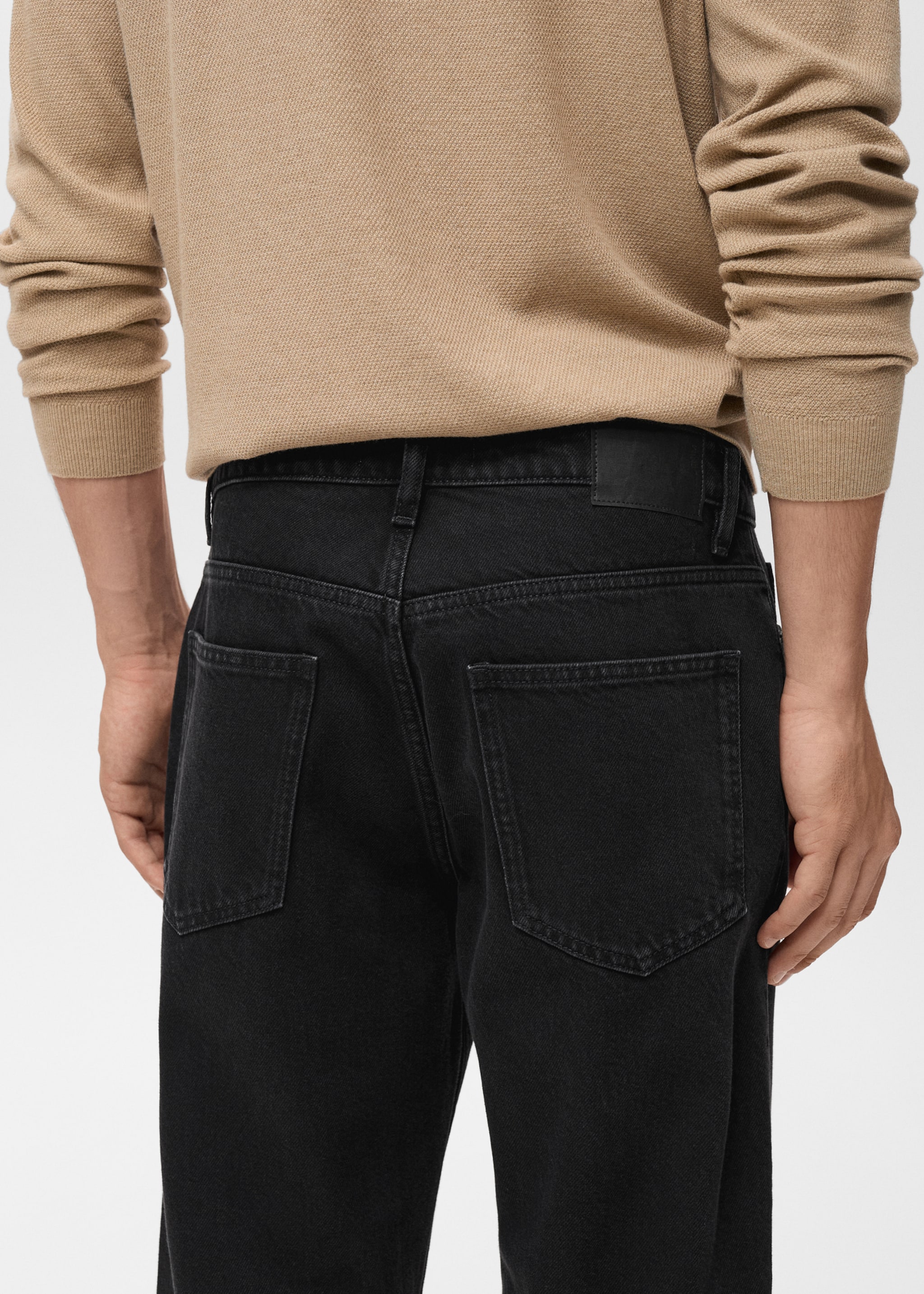 Укороченные джинсы carrot fit - Деталь изделия 6