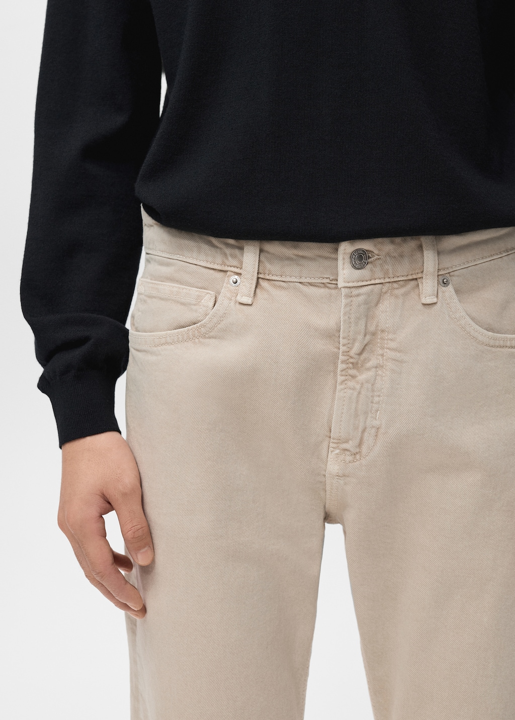 Ben cropped tapered-fit jeans