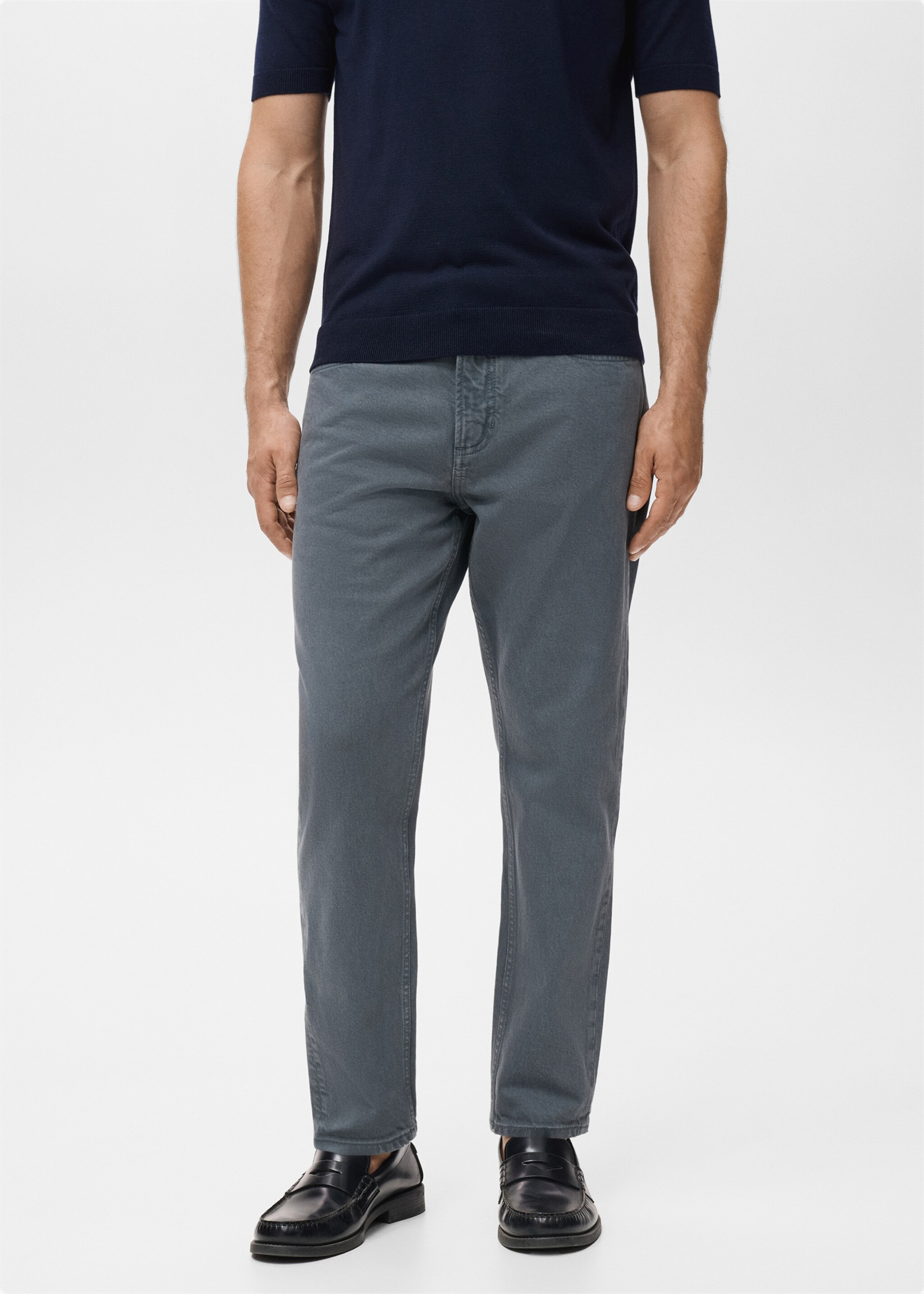 Jeans benc - Medium plane, Dark Grey. Ref: 17005150-00.