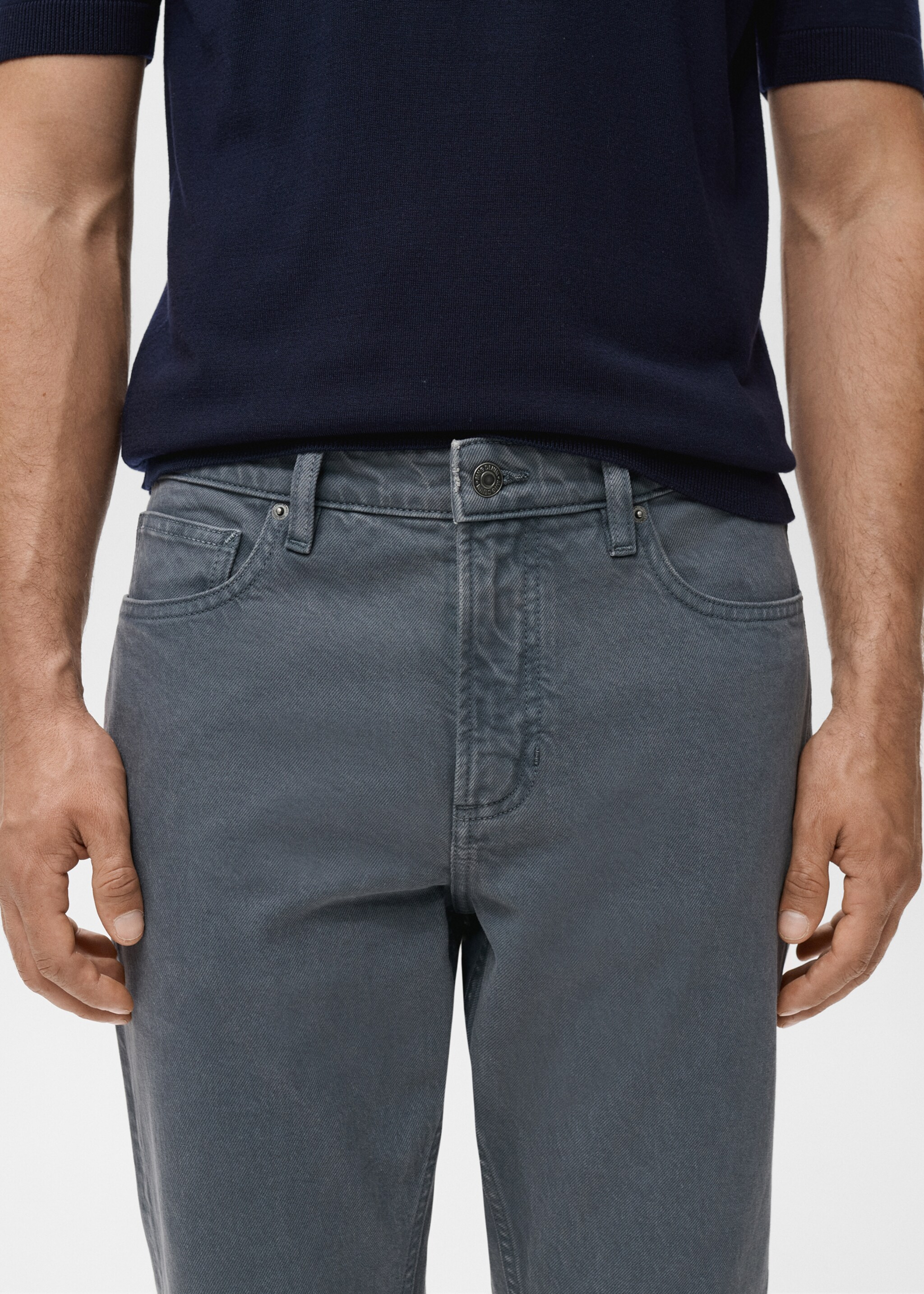 Jeans benc - Details of the article 1, Dark Grey. Ref: 17005150-00.