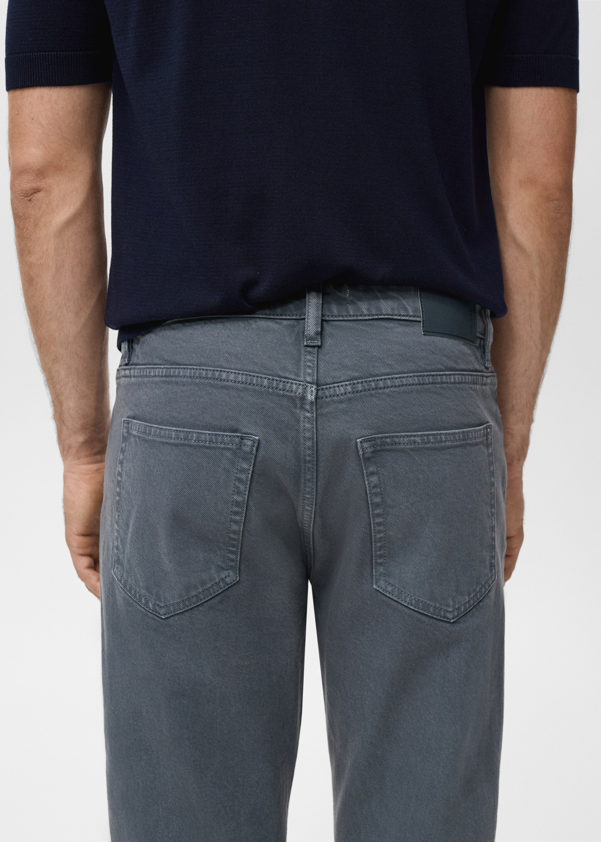 Jeans benc - Details of the article 6, Dark Grey. Ref: 17005150-00.