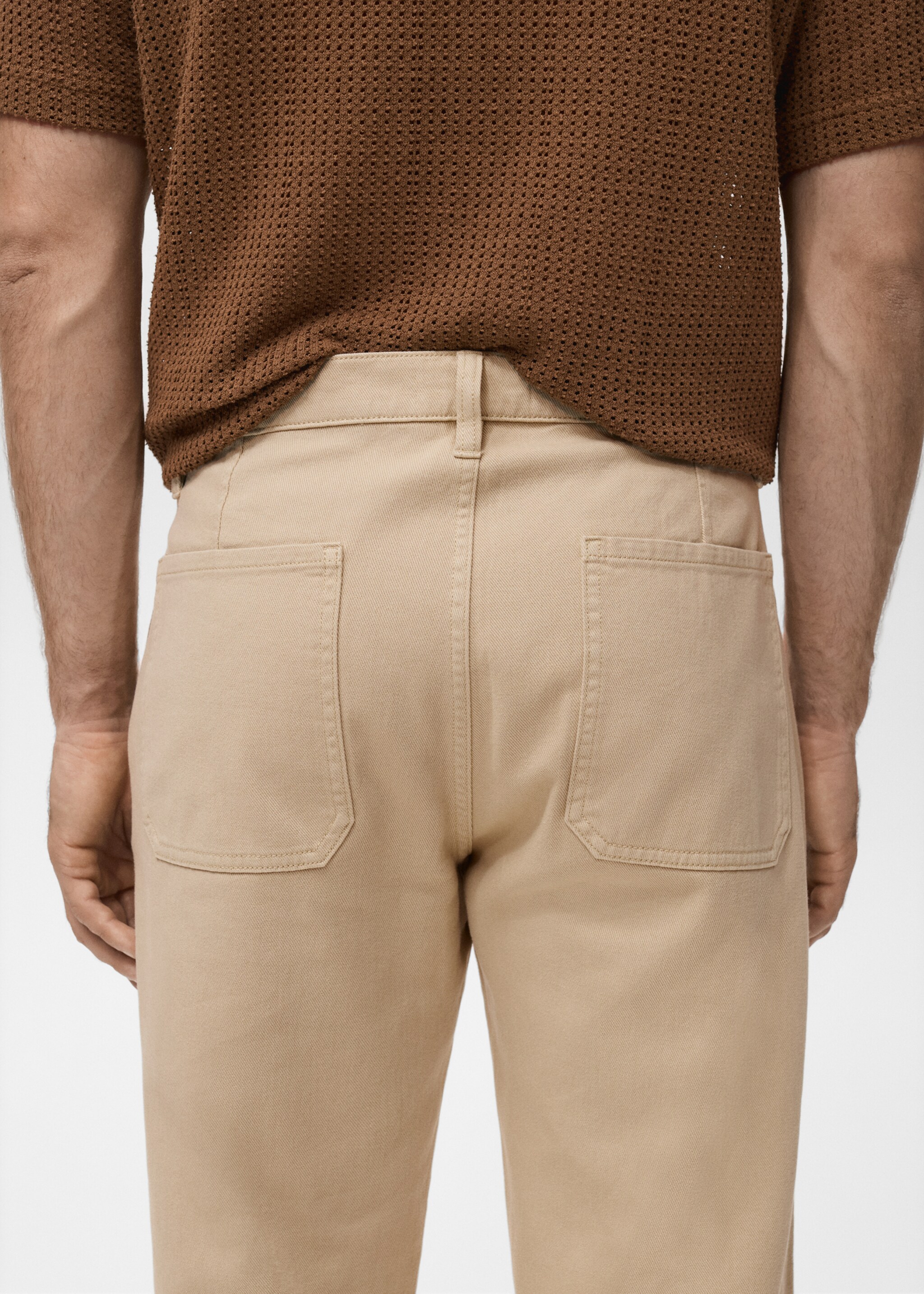 Jeans chet - Detail des Artikels 6, Beige. Ref: 17005151-00.