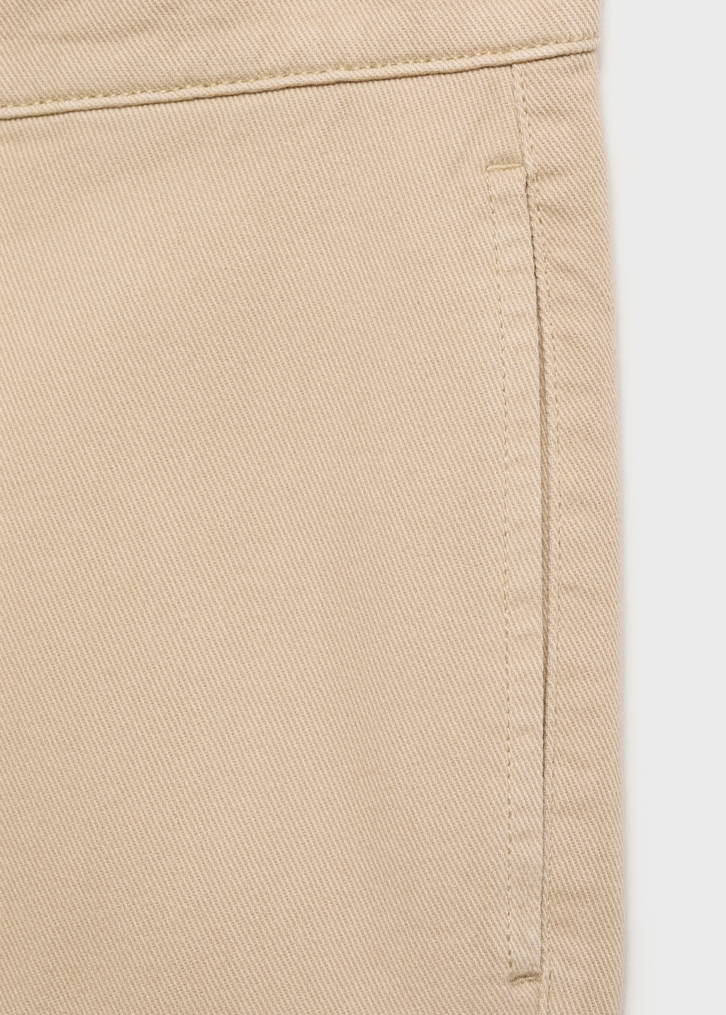 Regular fit cotton jeans