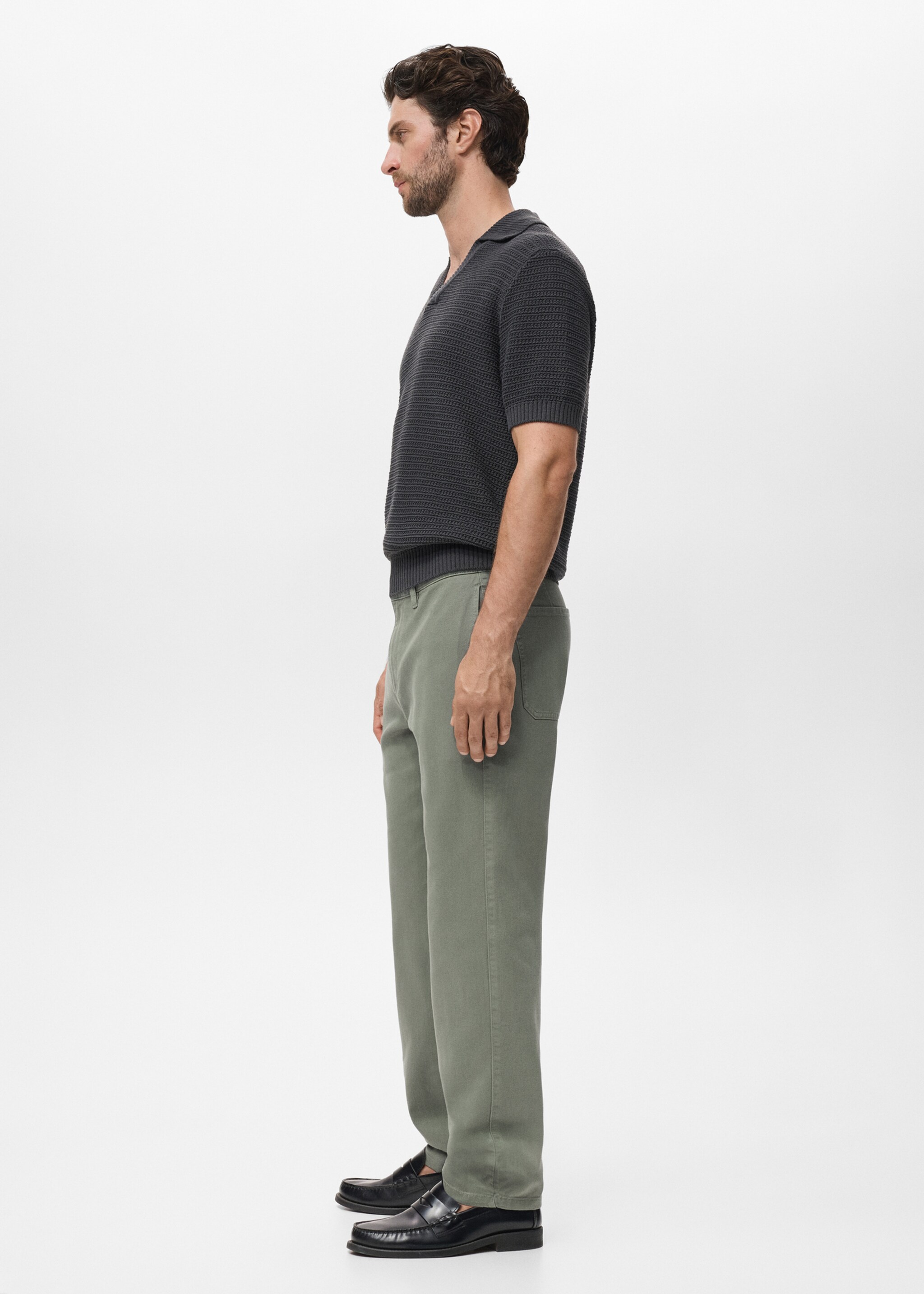 Jeans chet - Details of the article 2, Medium Green. Ref: 17005151-00.