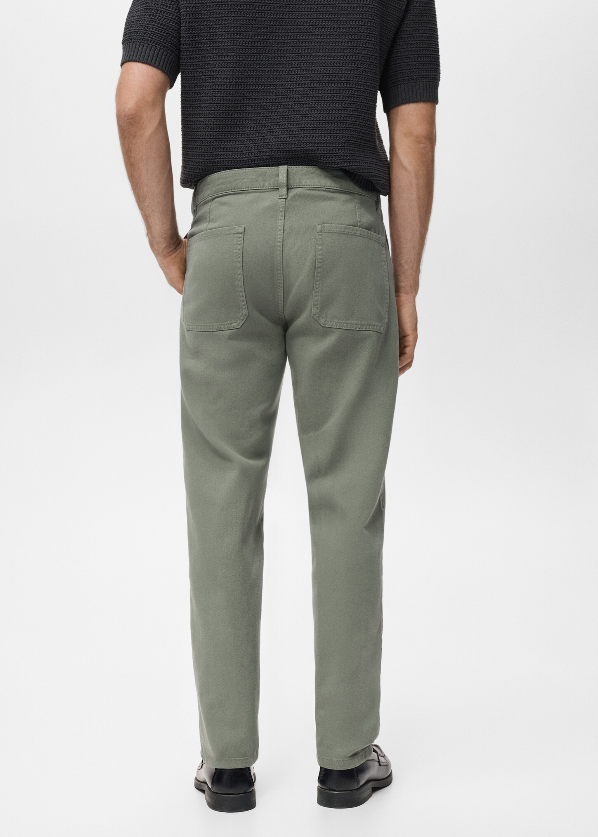 Jeans chet - Reverse of the article, Medium Green. Ref: 17005151-00.