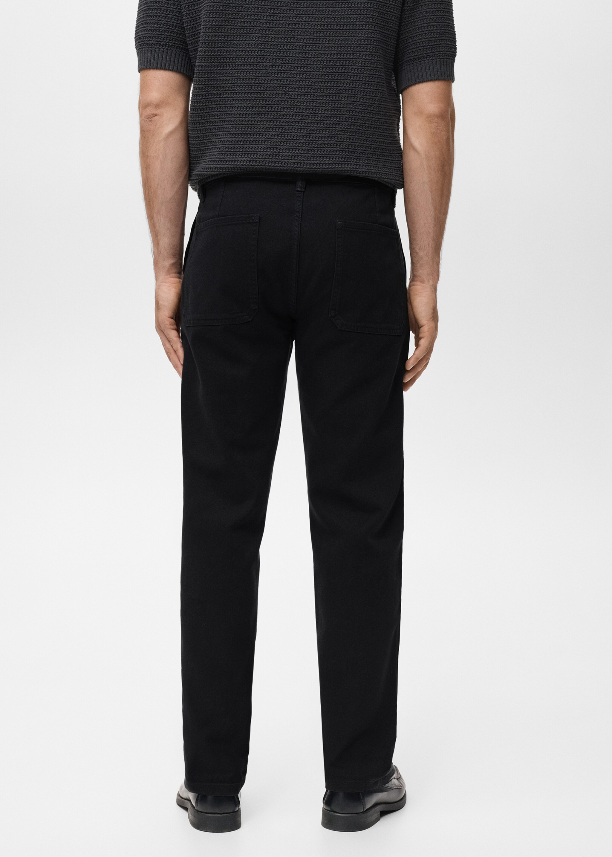 Jeans chet - Reverse of the article, Navy. Ref: 17005151-00.