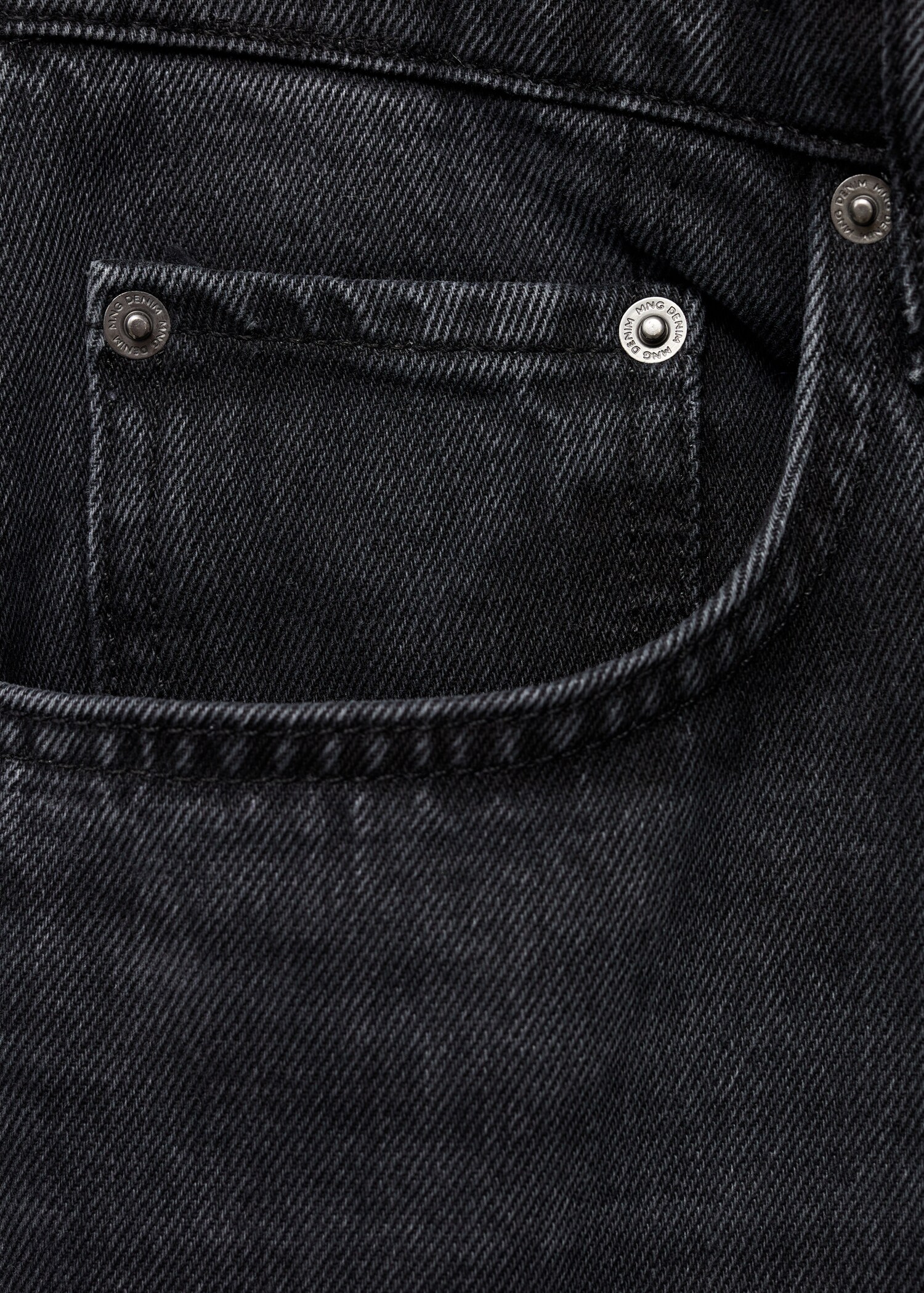 Moby straight-fit dark-wash jeans - Details of the article 8