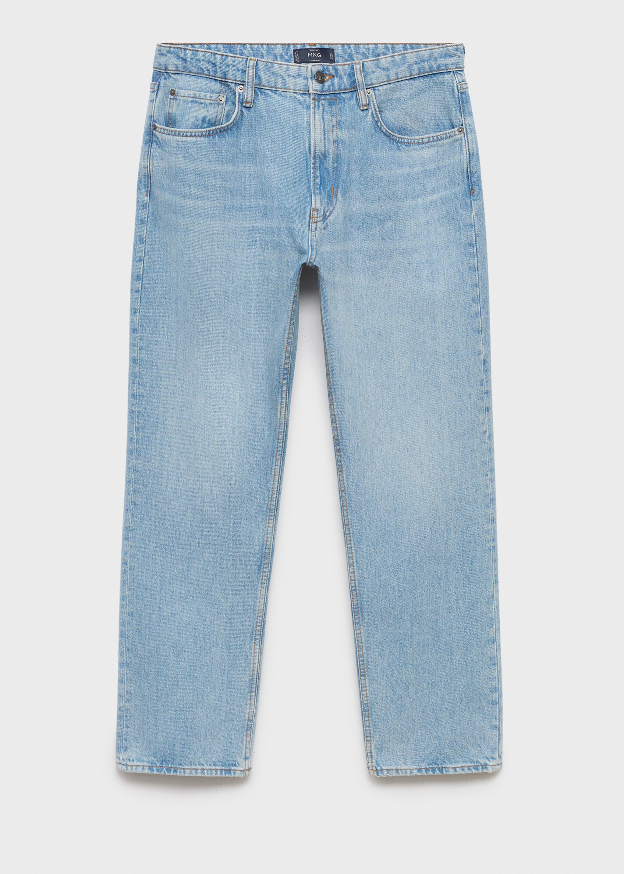 Moby straight-fit light-wash jeans - Article without model, Medium Vintage Blue. Ref: 17005154-00.