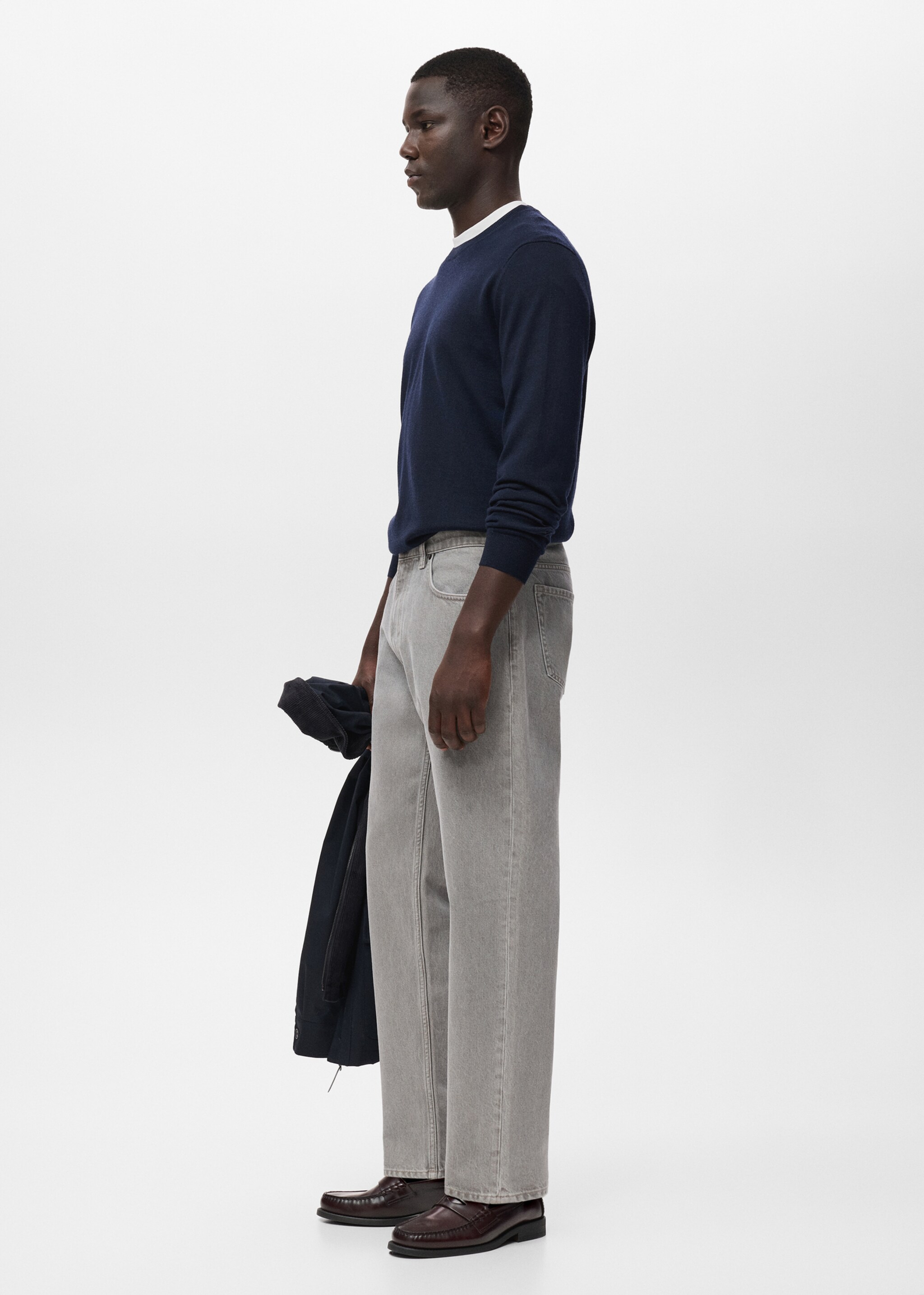 Jean Moby straight-fit - Détail de l'article 2, Gris denim. Ref: 17005155-00.