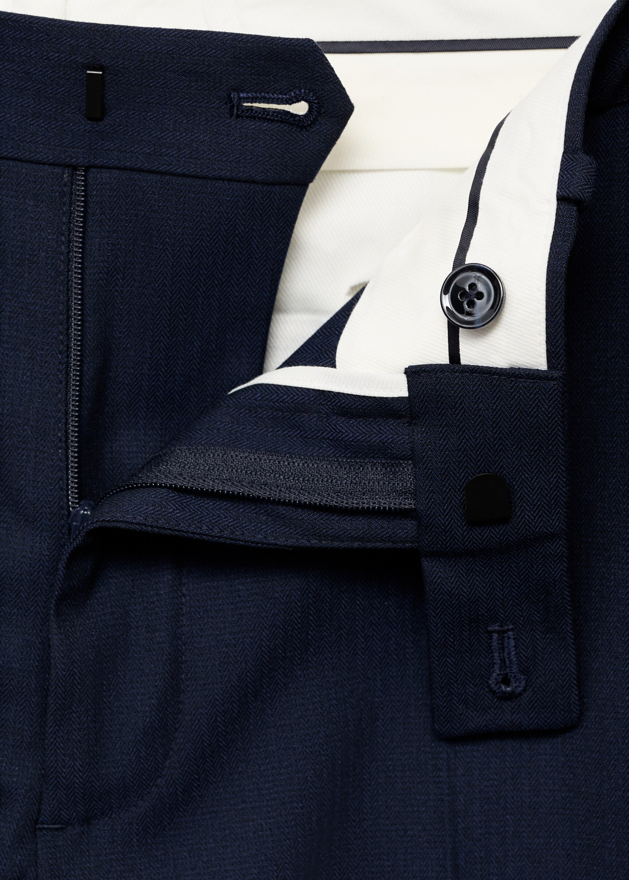 Pantalon costume Monaco slim-fit - Détail de l'article 0, Bleu marine. Ref: 17005156-00.
