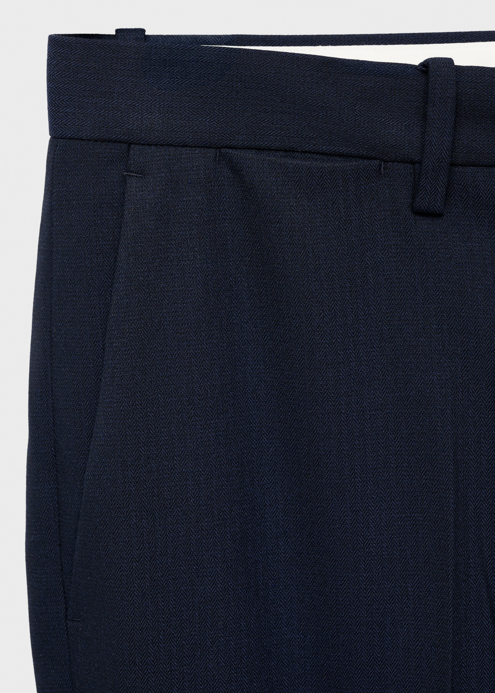 Pantalon costume Monaco slim-fit - Détail de l'article 8, Bleu marine. Ref: 17005156-00.