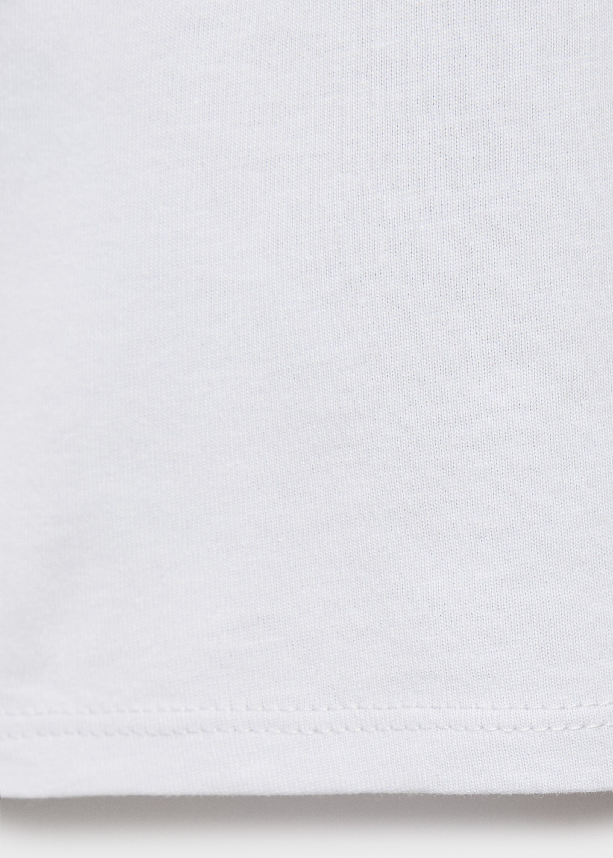 T-shirt en coton à volants - Détail de l'article 0, Bleu ciel. Ref: 17005164-00.