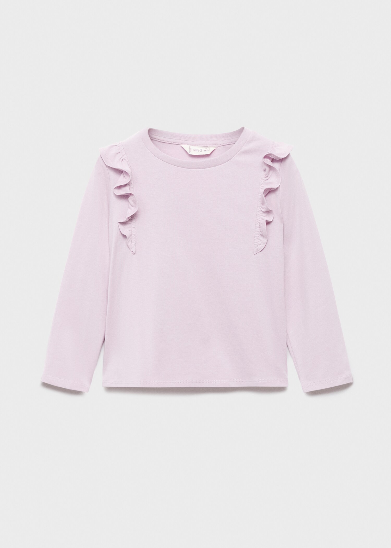 T-shirt en coton à volants - Article sans modèle