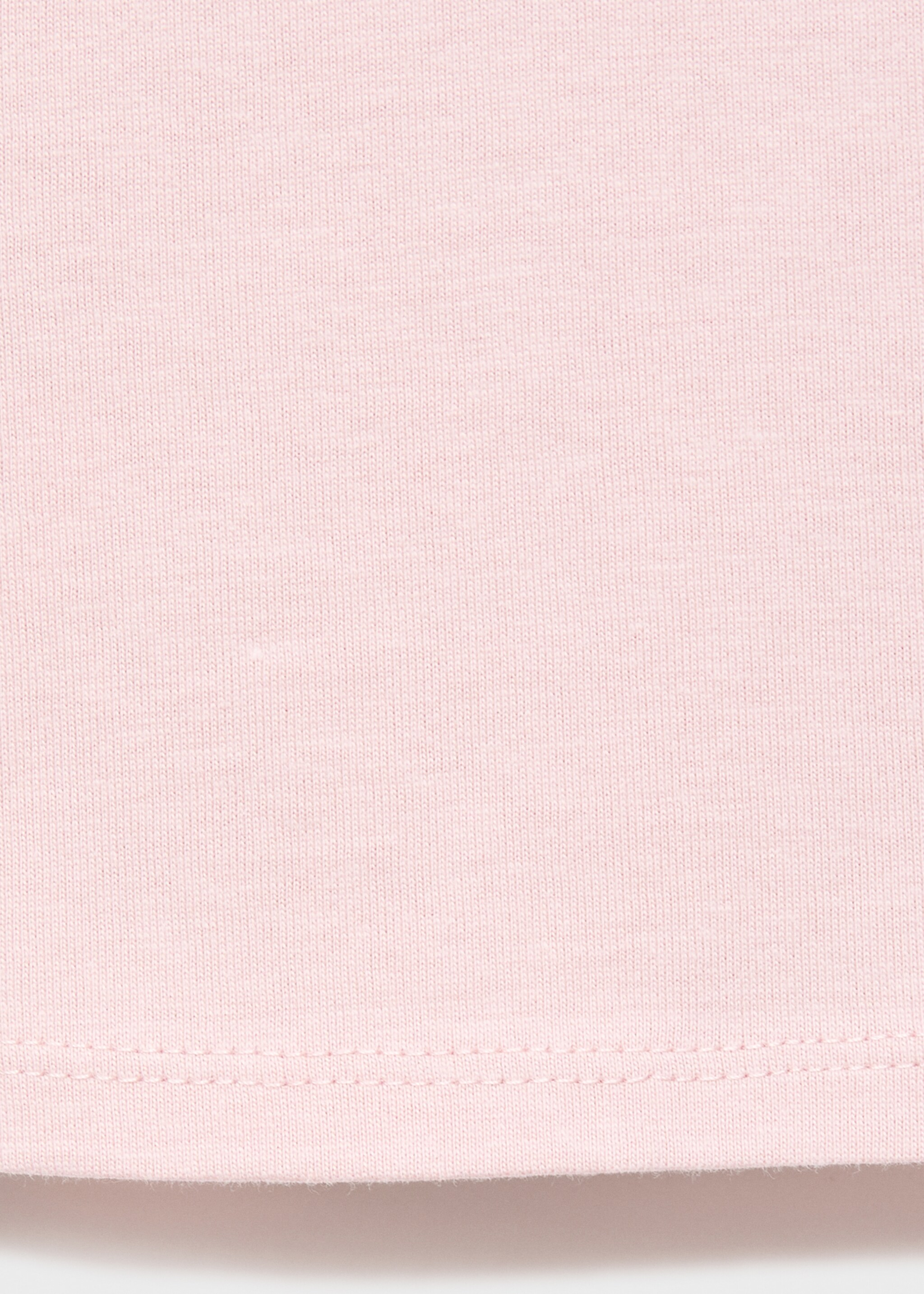 T-shirt en coton à volants - Détail de l'article 0, Rose. Ref: 17005164-00.