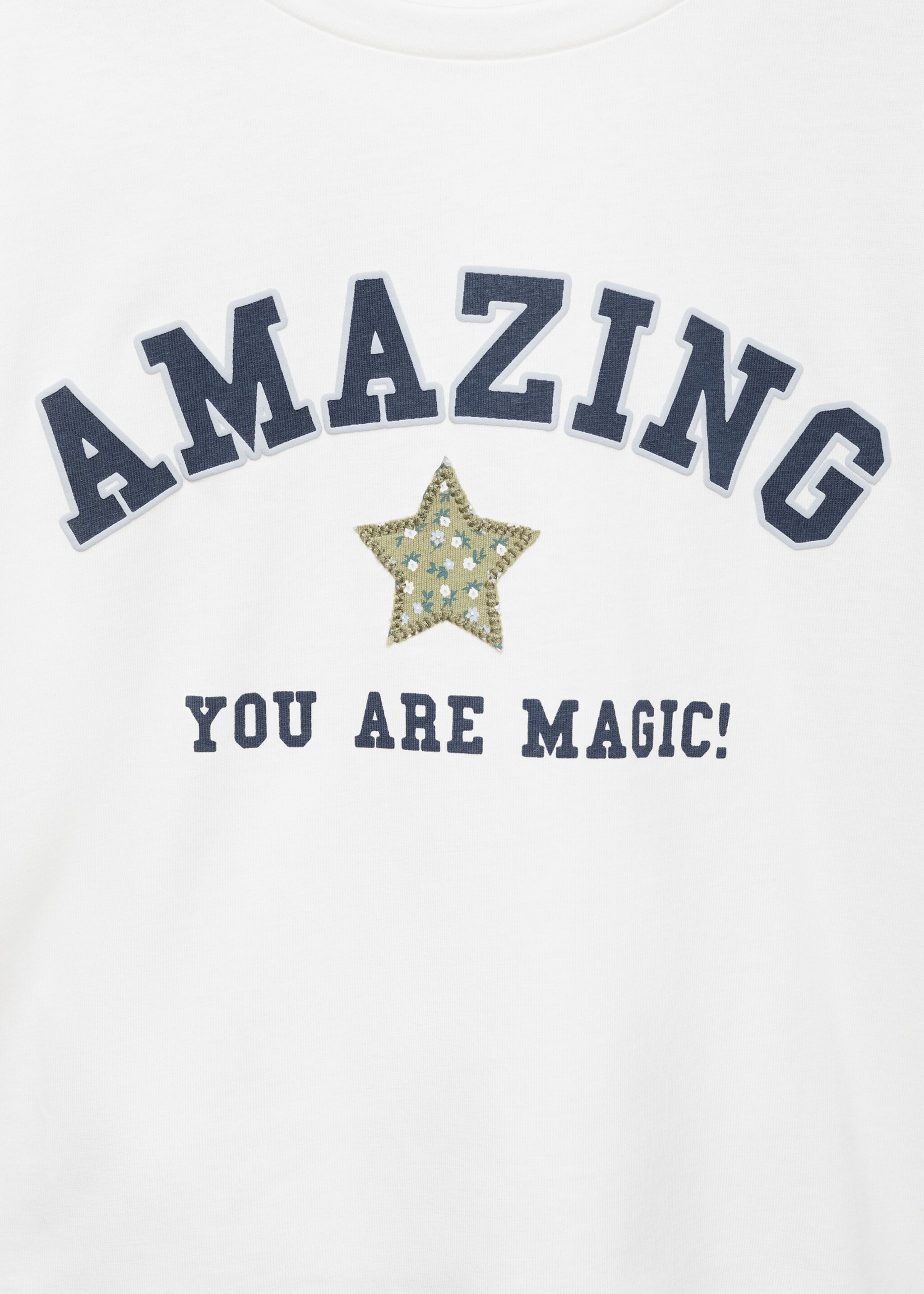 Embroidered printed T-shirt - Details of the article 8