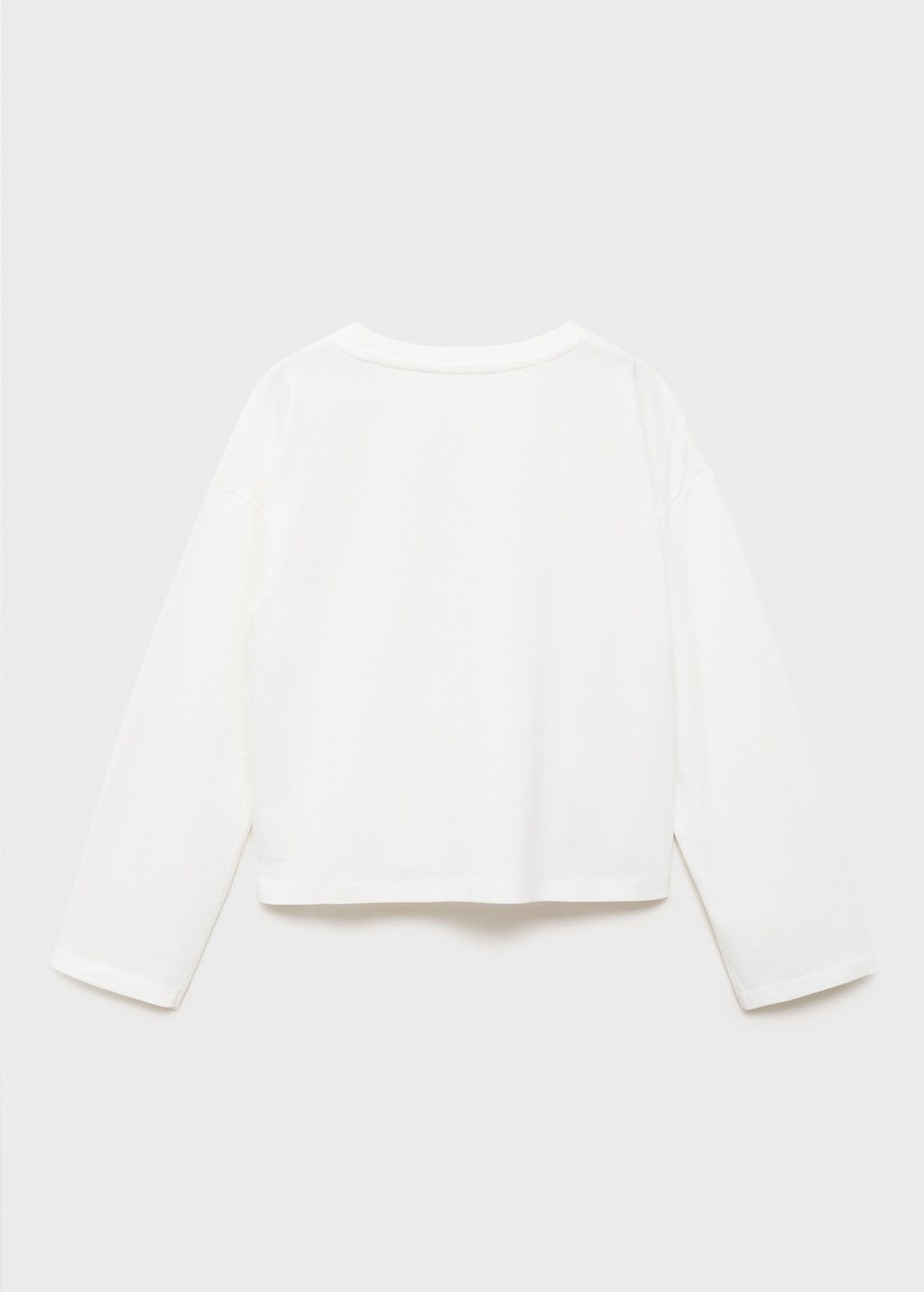 Embroidered printed T-shirt