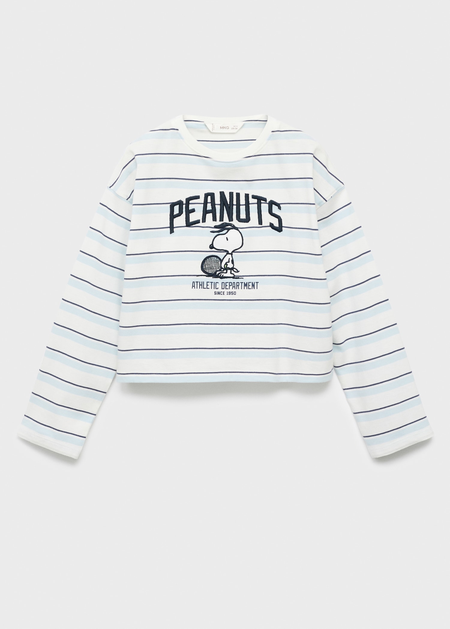 Snoopy embroidered t-shirt Kids MANGO Indonesia
