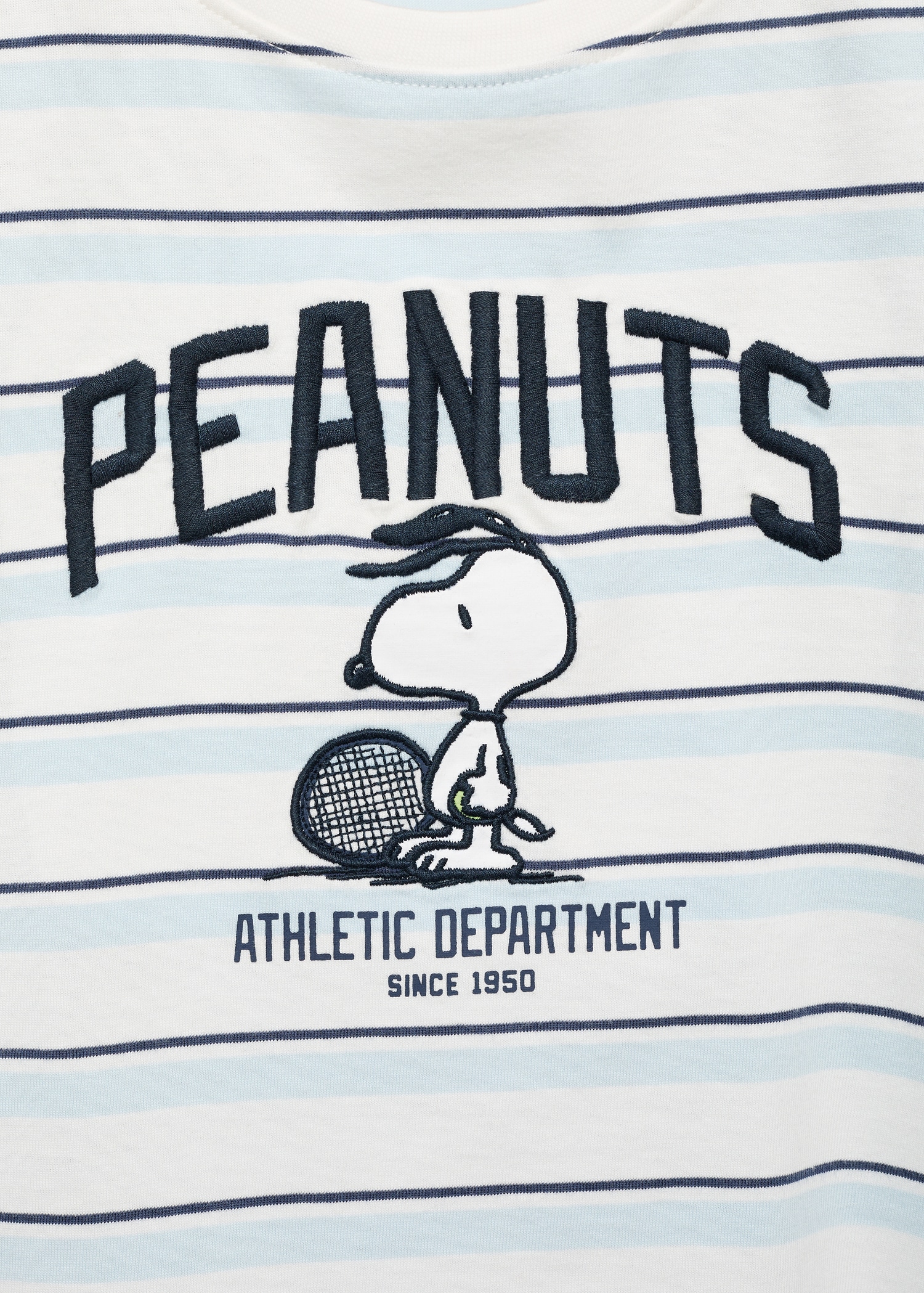 Snoopy embroidered t-shirt - Main Image